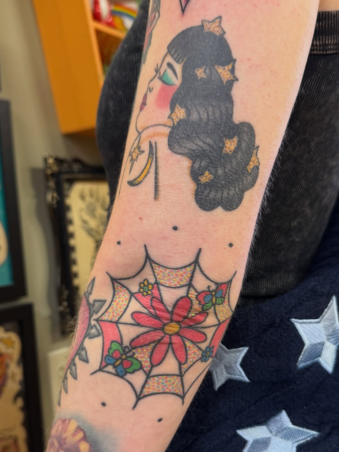 Tattoo by @yummytree — american_traditional, neo_traditional