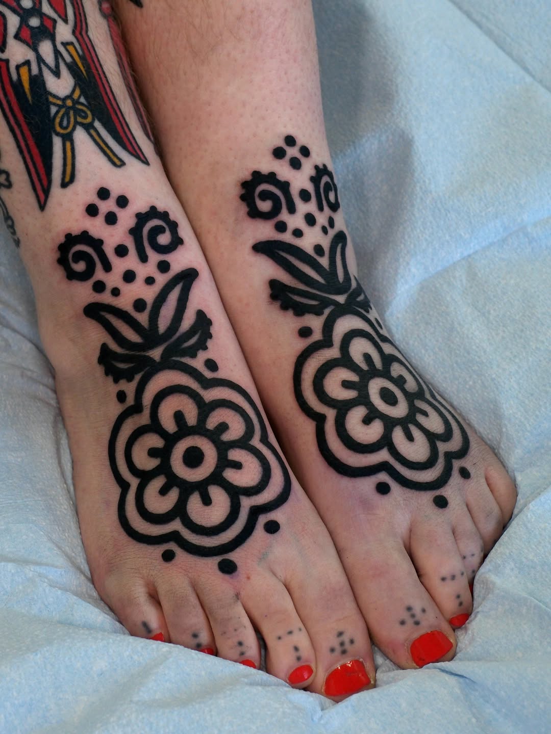 Tattoo by @mallorymurphytattoo β blackwork, illustrative