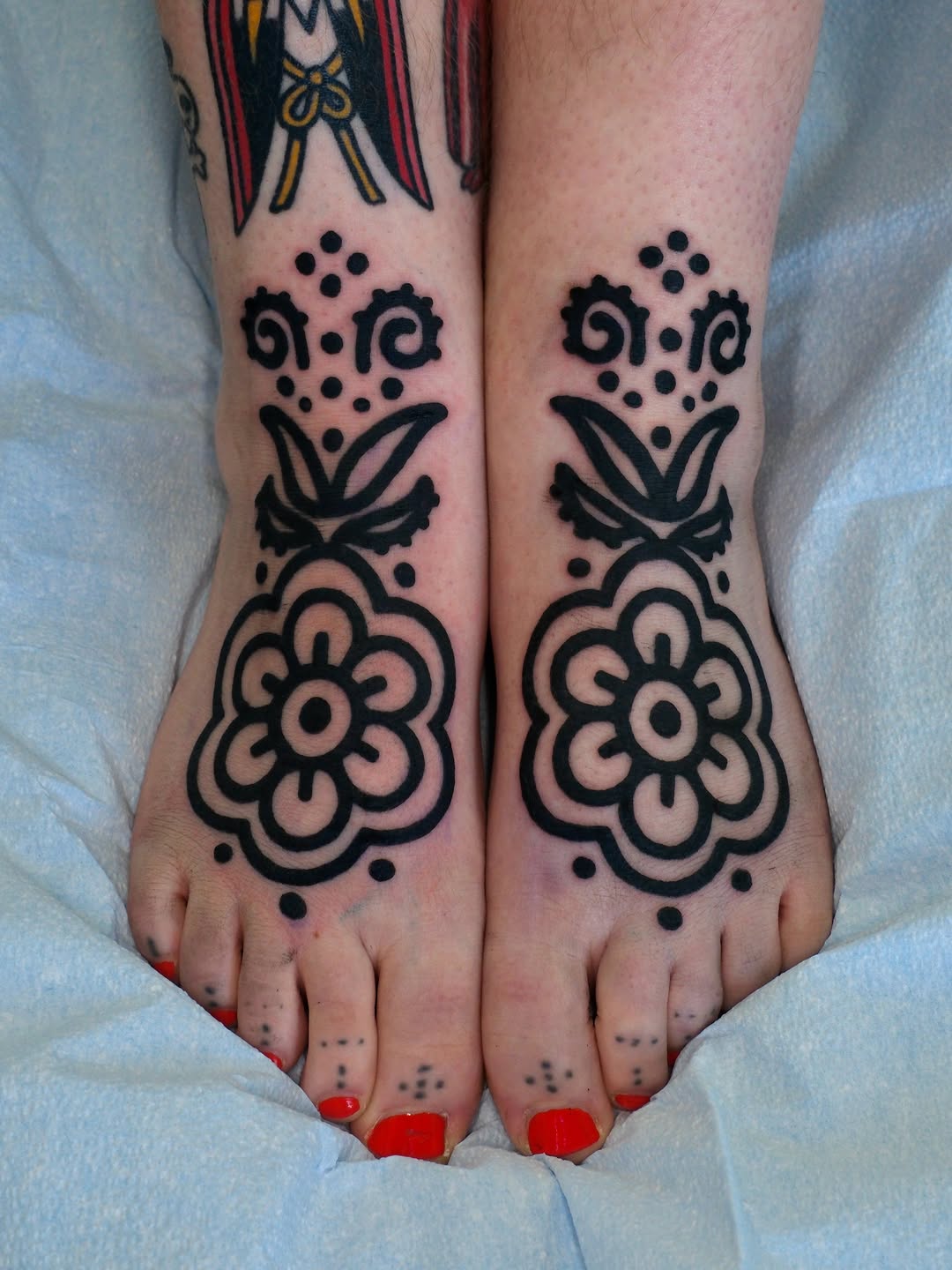 Tattoo by @mallorymurphytattoo β blackwork, ornamental