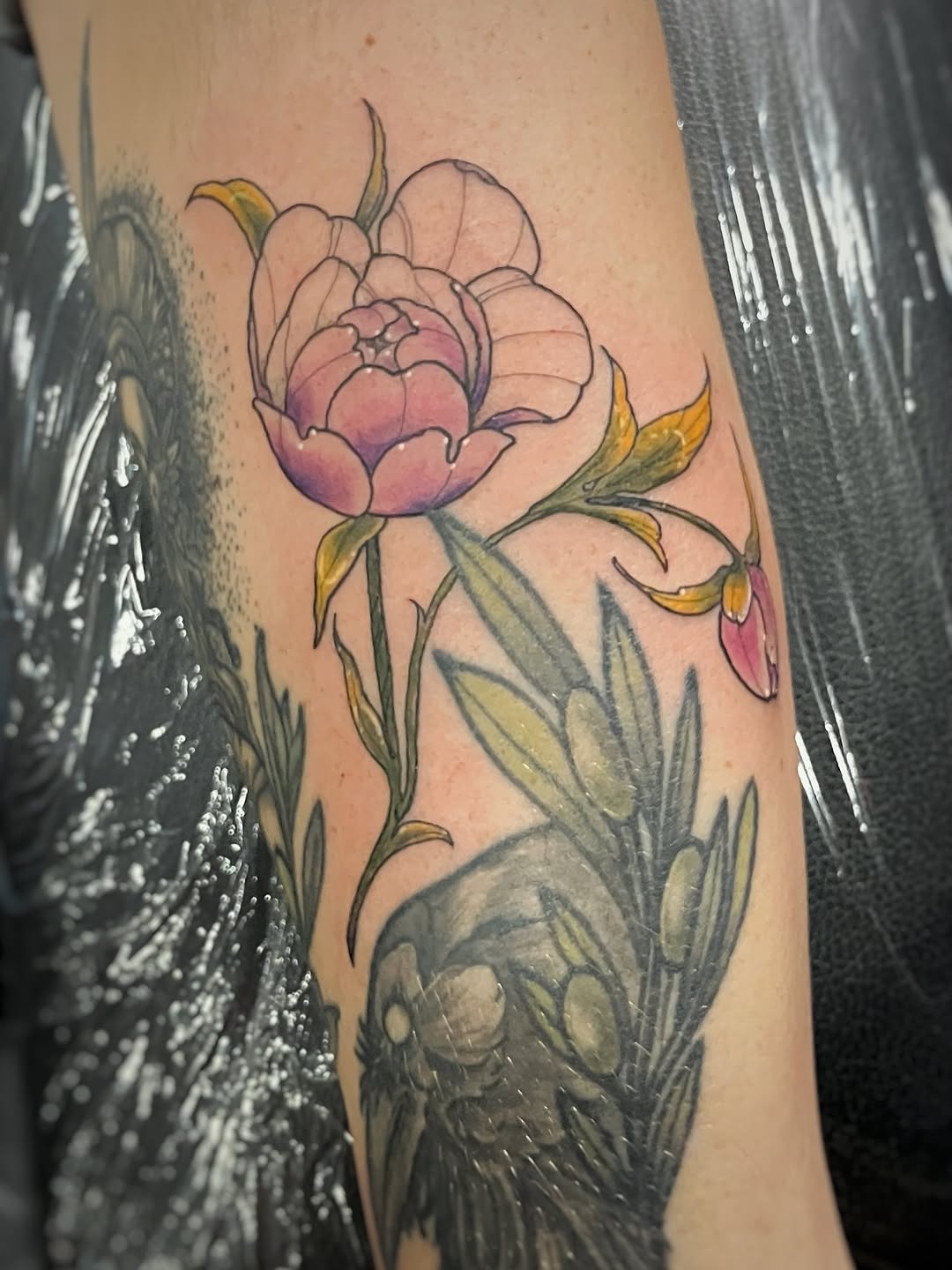 Tattoo by @joyinsorrowtattoo — fine_line, black_and_grey