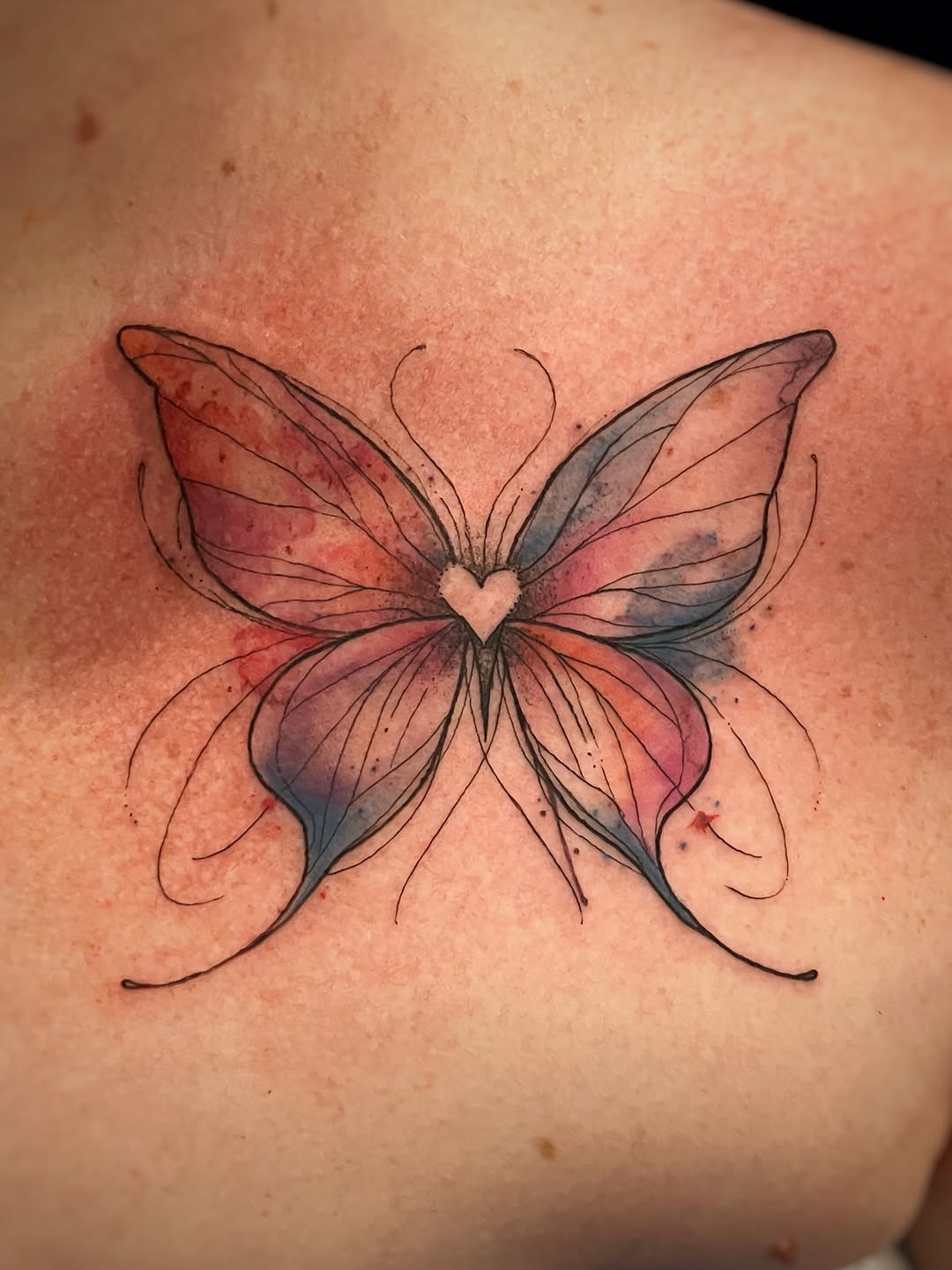 Tattoo by @joyinsorrowtattoo — watercolor, fine_line