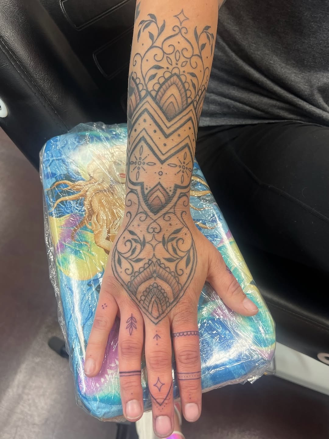 Tattoo by @lilylaurilatattoos β ornamental, geometric