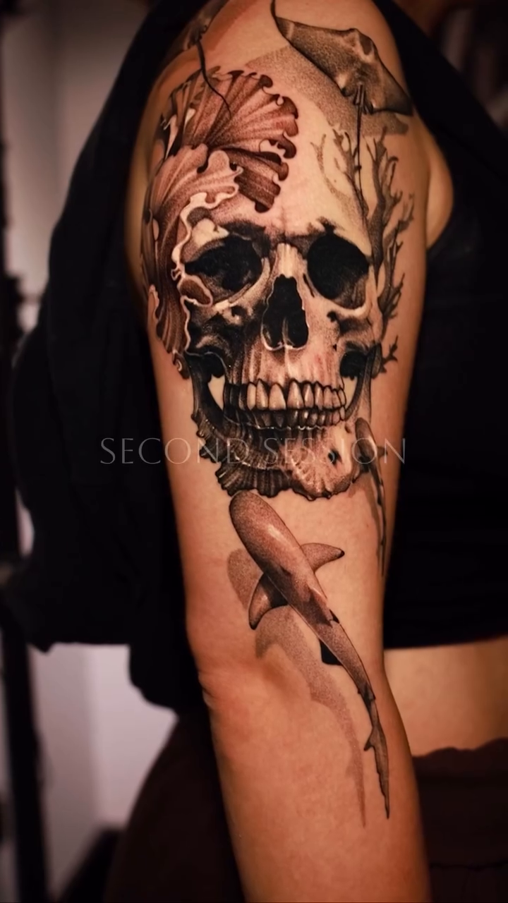 Tattoo by @juan_haka — realism, black_and_grey