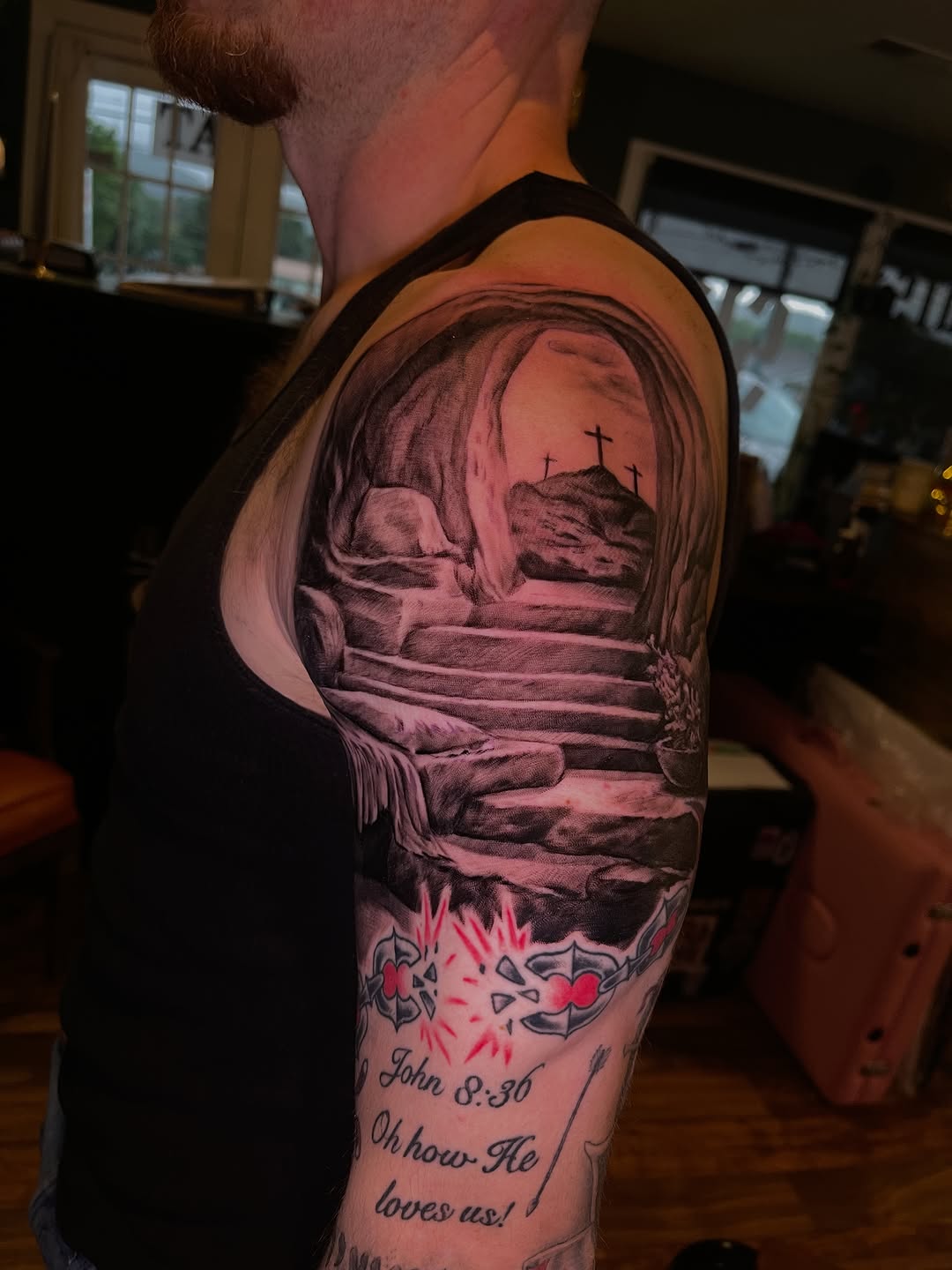 Tattoo by @ba_tattoos — realism, black_and_grey