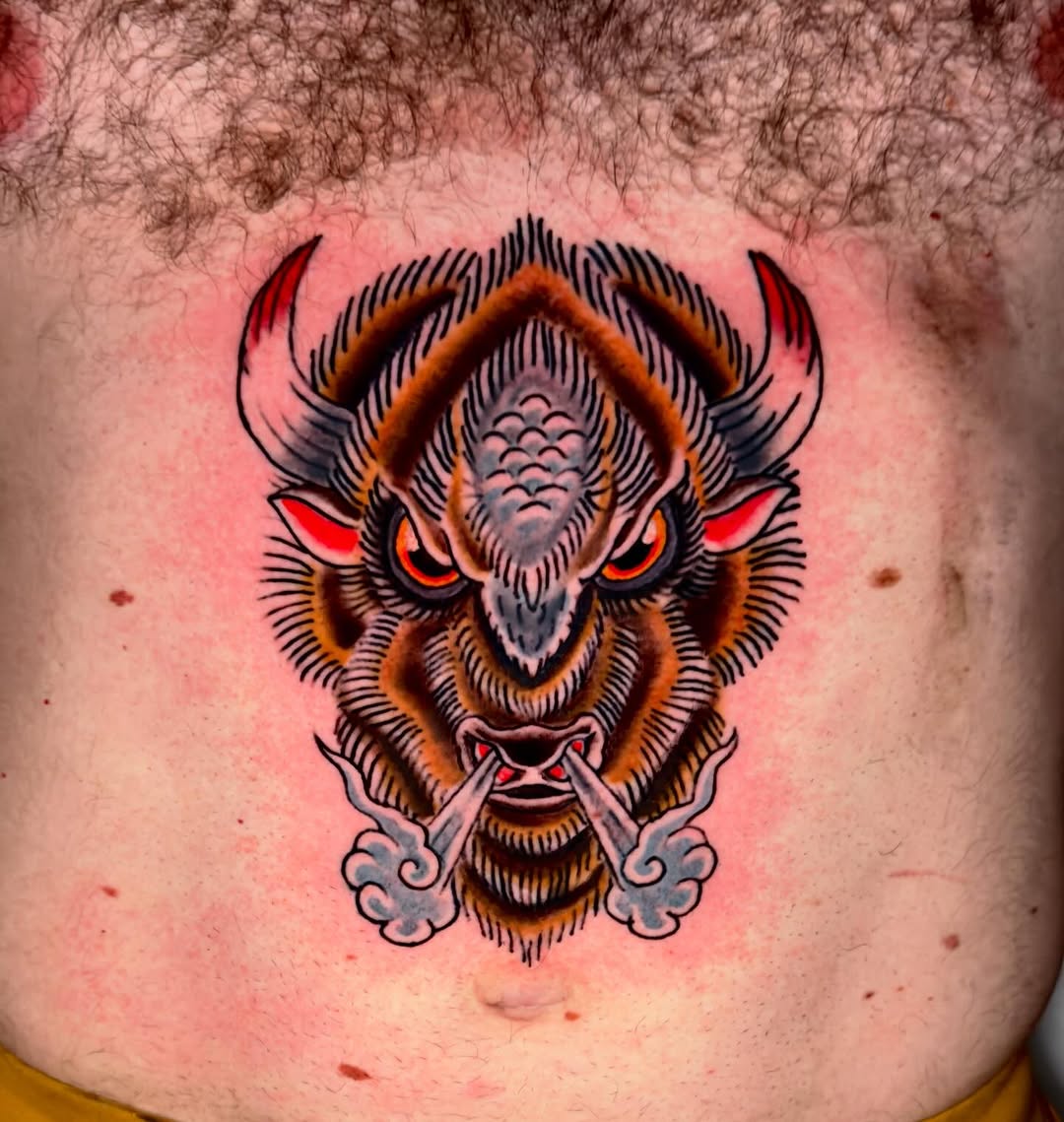 Tattoo by @sethwlkr — american_traditional, illustrative