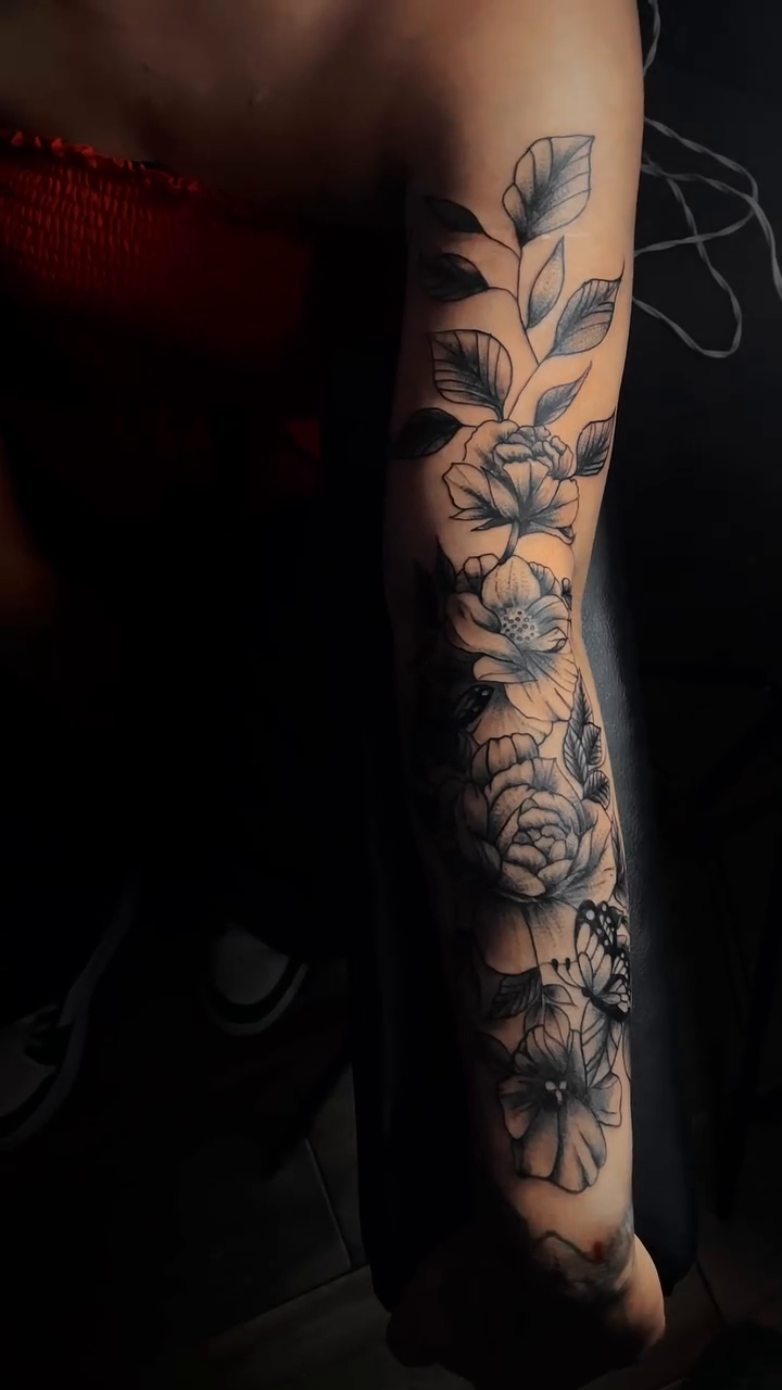 Tattoo by @terrordimensional — black_and_grey, realism