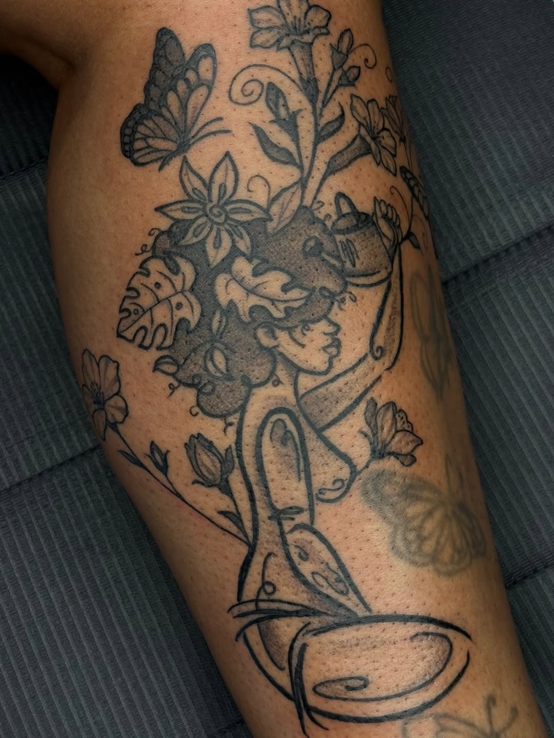 Tattoo by @bluprinttattoo โ blackwork