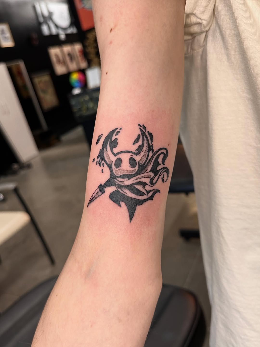 Tattoo by @gwt_artworks — blackwork, illustrative