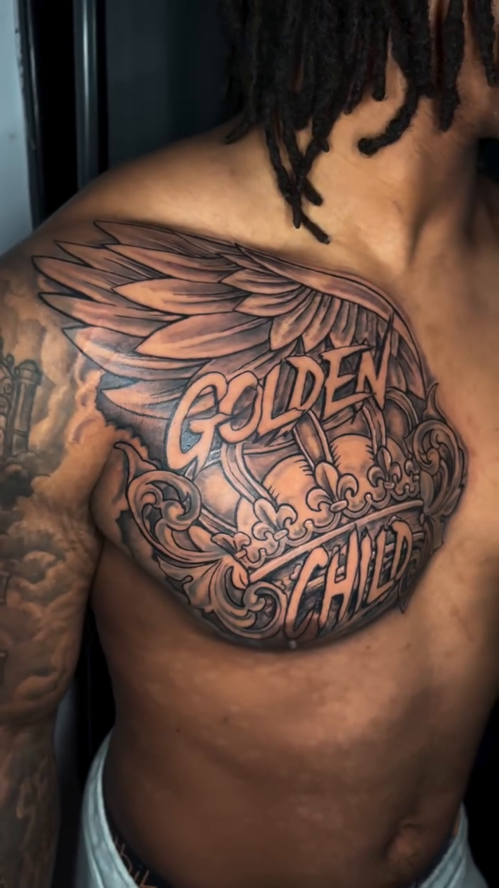 Tattoo by @official_jakobi — black_and_grey