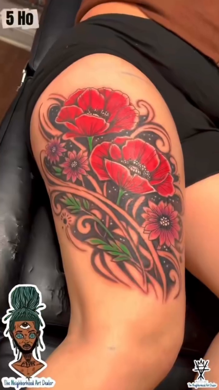 Tattoo by @the_neighborhood_art_dealer — realism, color