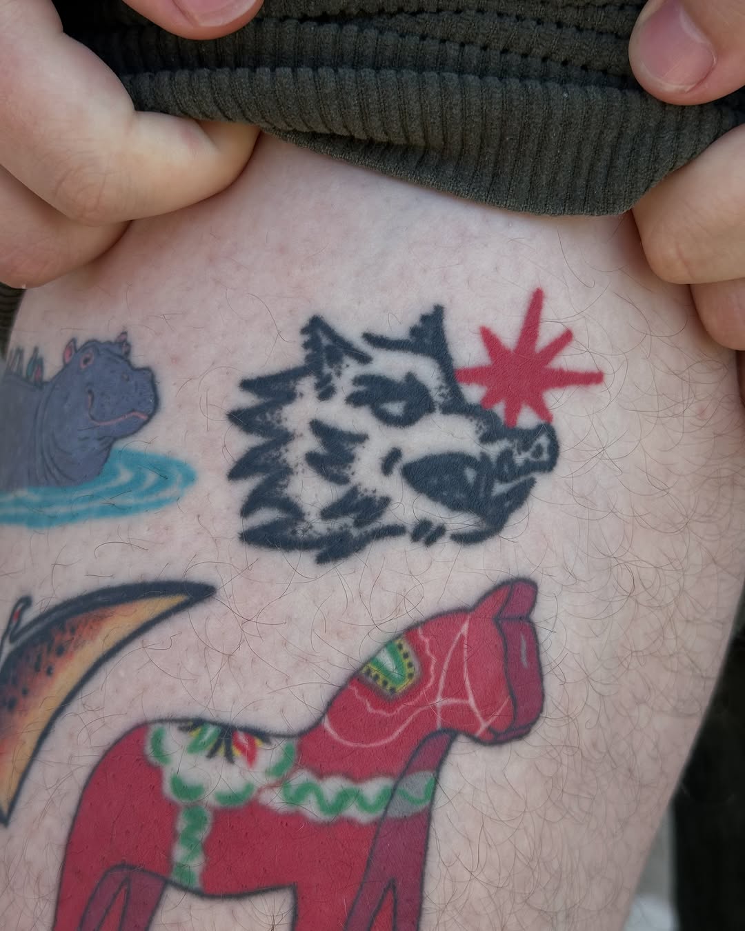 Tattoo by @almost_tattoos — illustrative