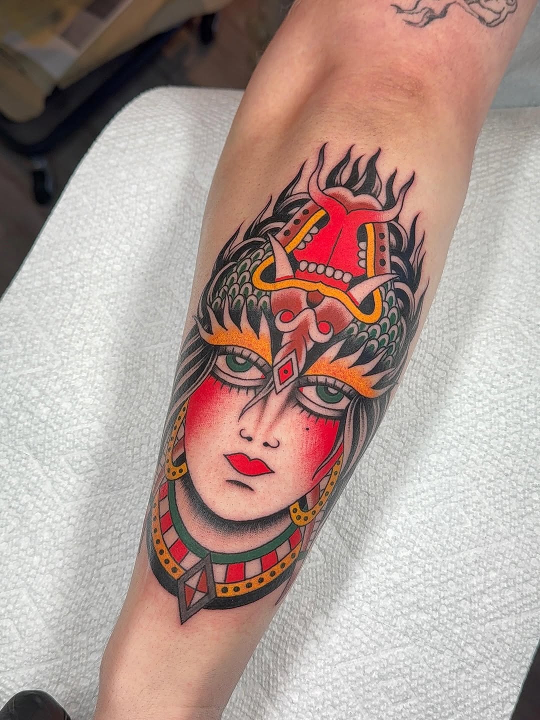 Tattoo by @huero_culero — american_traditional, neo_traditional