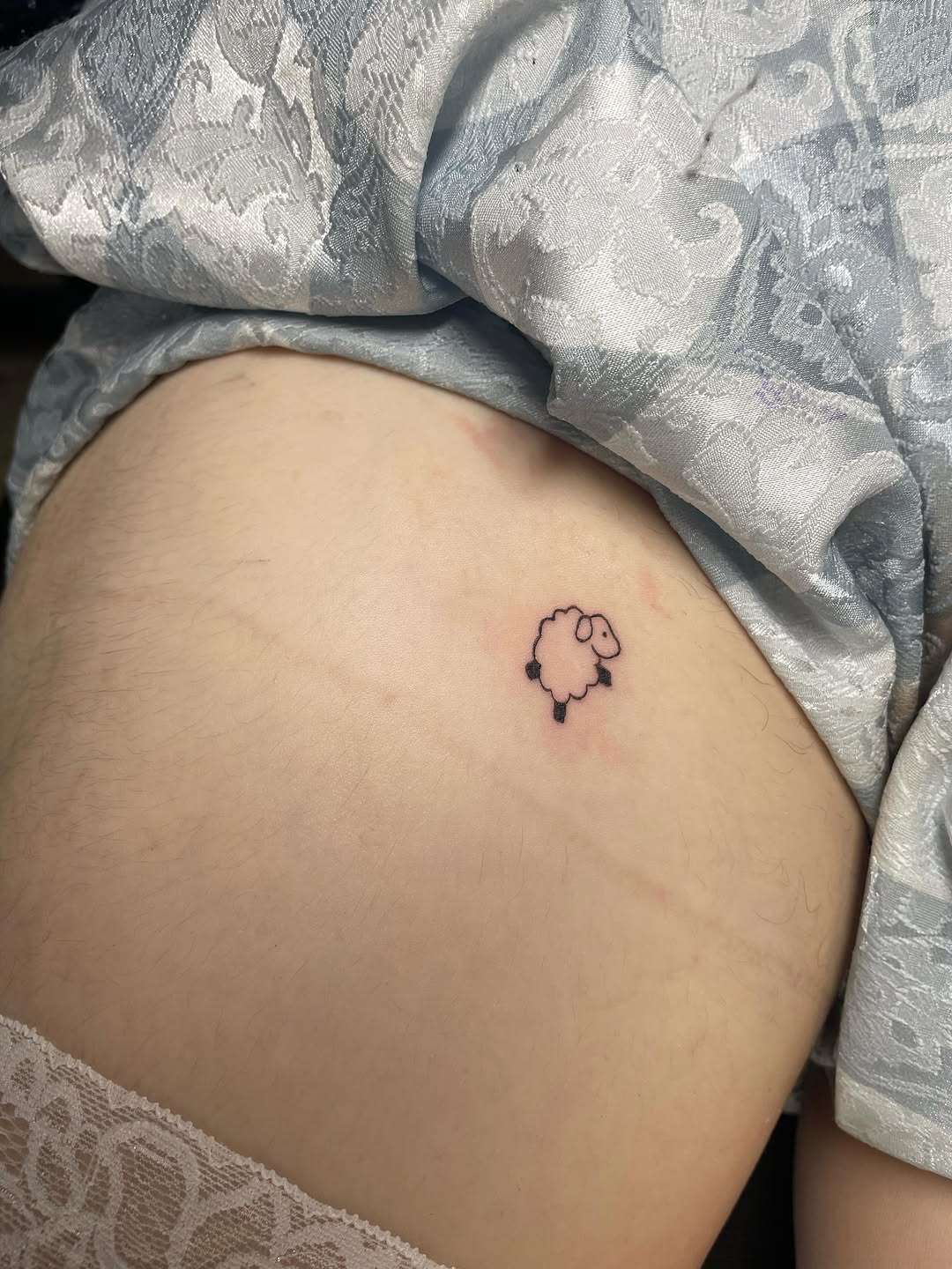 Tattoo by @pajama.hat_tats — minimalist, fine_line