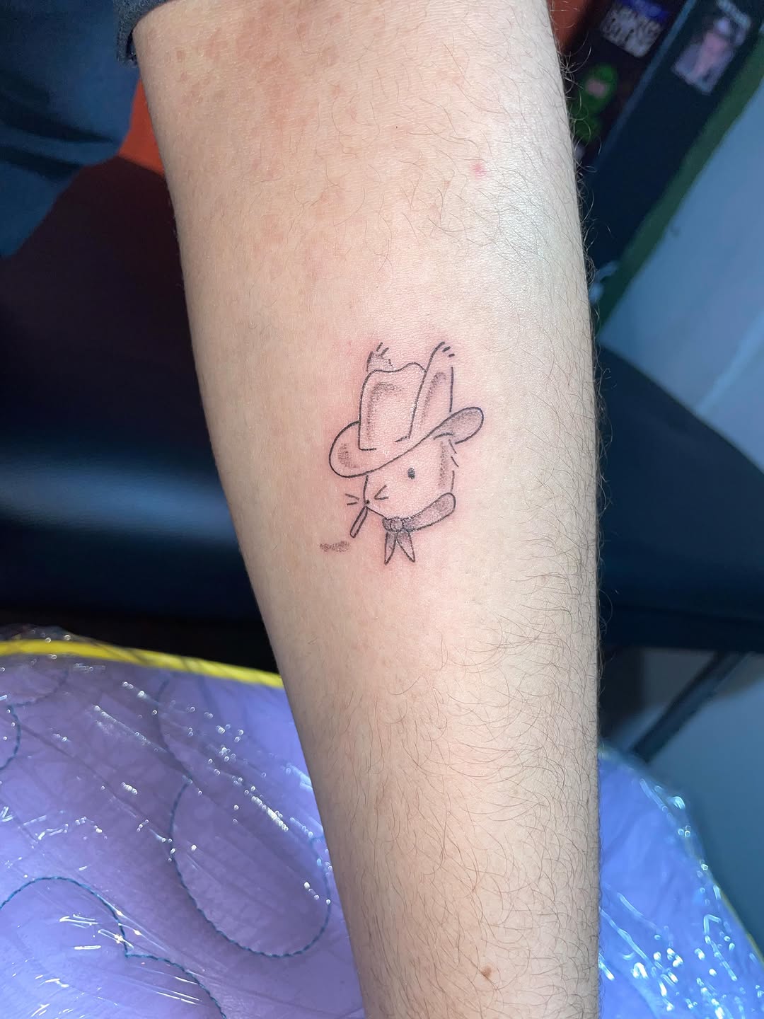 Tattoo by @pajama.hat_tats — fine_line, ignorant