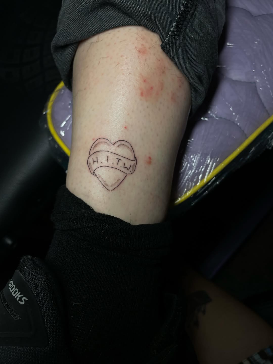 Tattoo by @pajama.hat_tats — lettering_script
