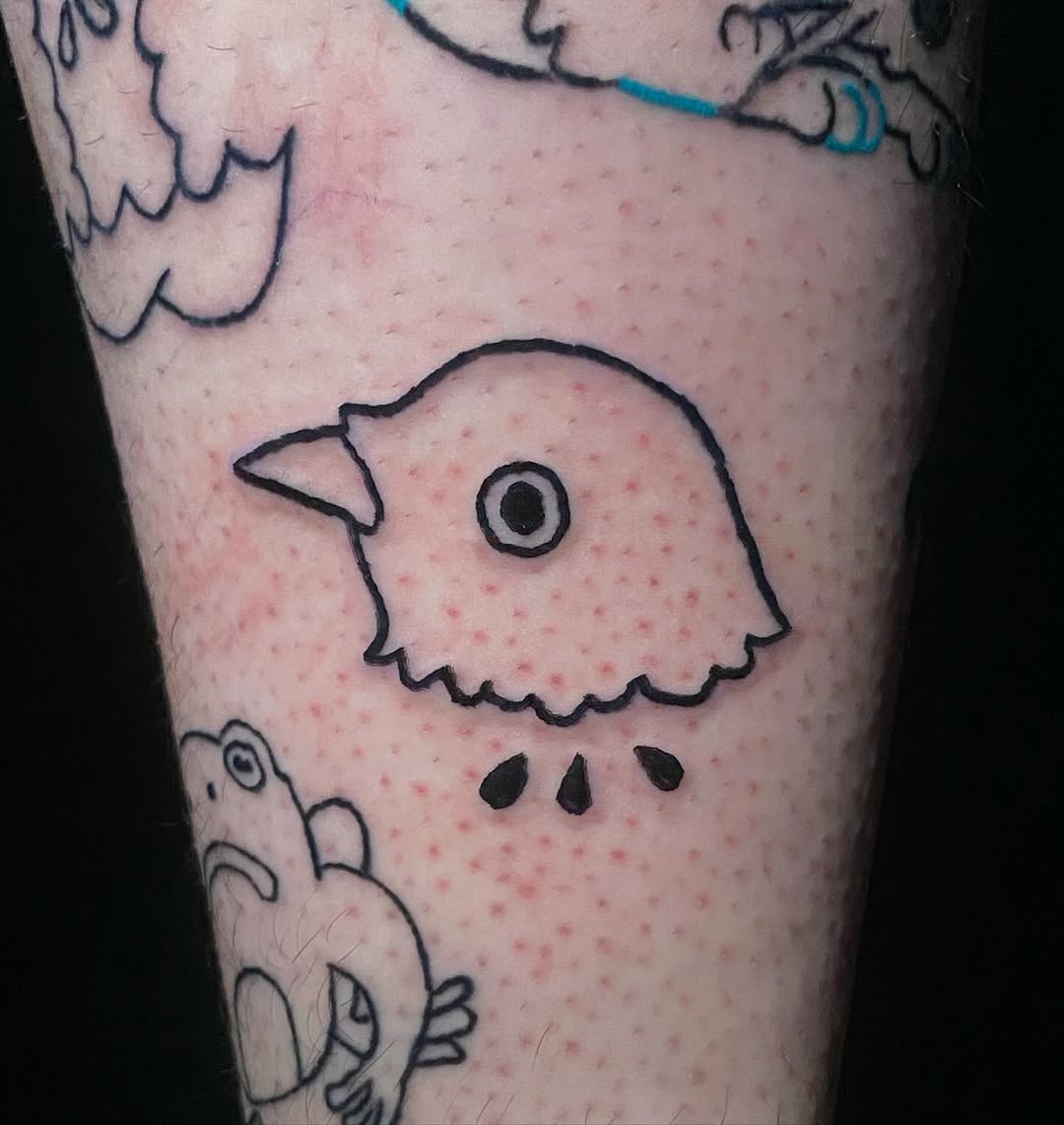 Tattoo by @ghostllietattoo — blackwork
