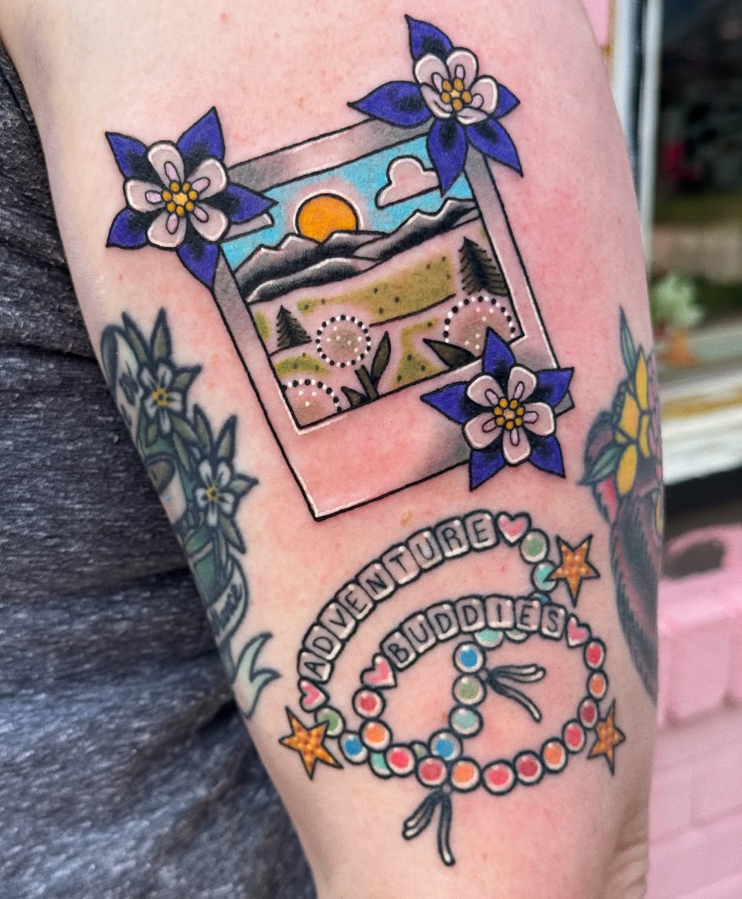 Tattoo by @littlelaurtattoos โ new_school