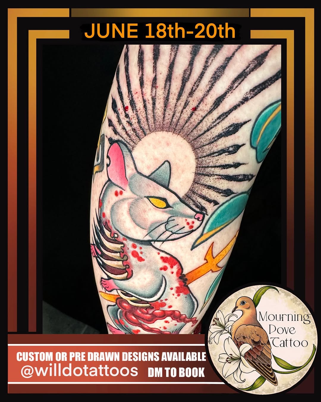 Tattoo by @willdotattoos — neo_traditional, dark_realism