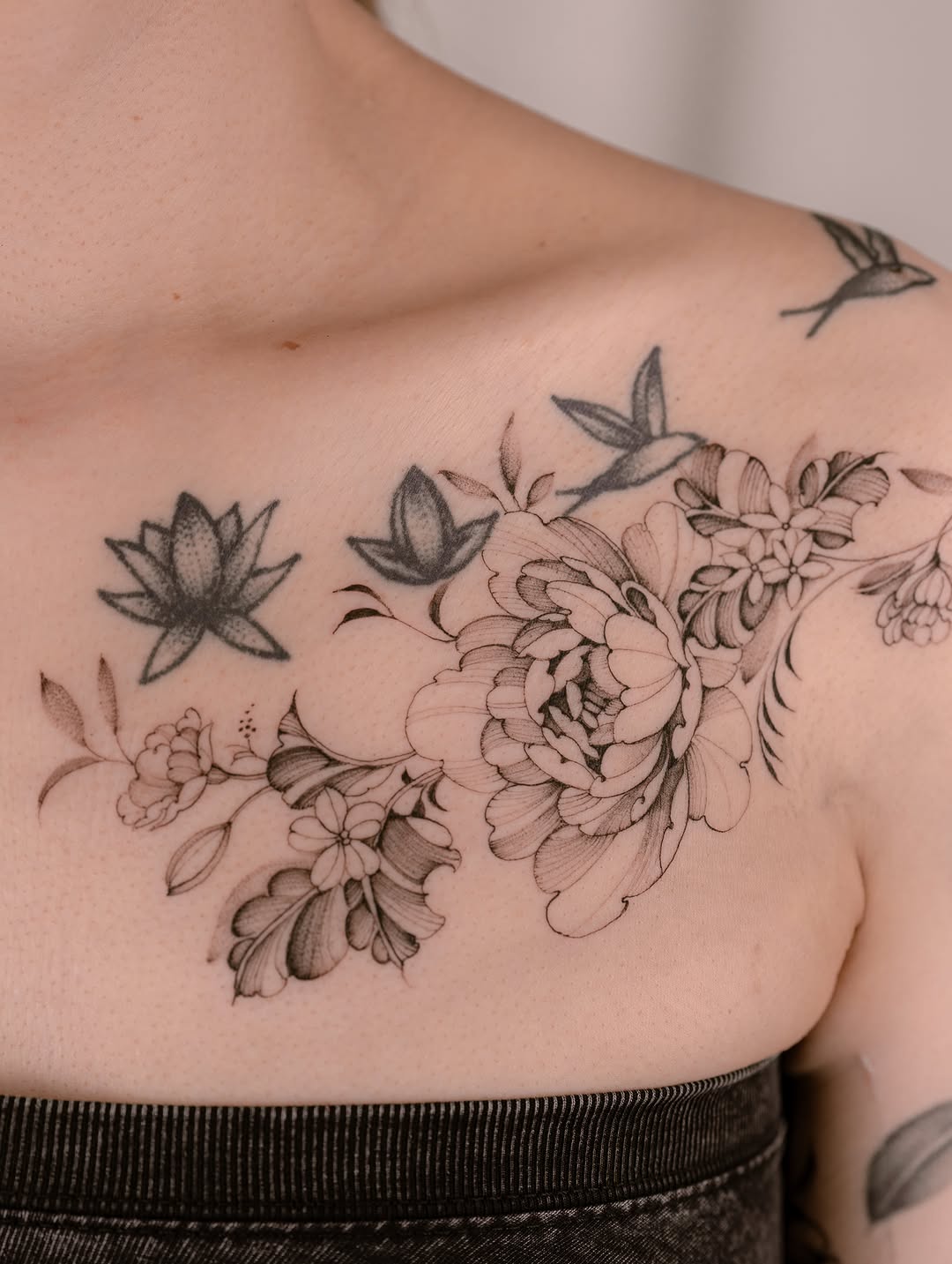 Tattoo by @leo.6tattoo — black_and_grey