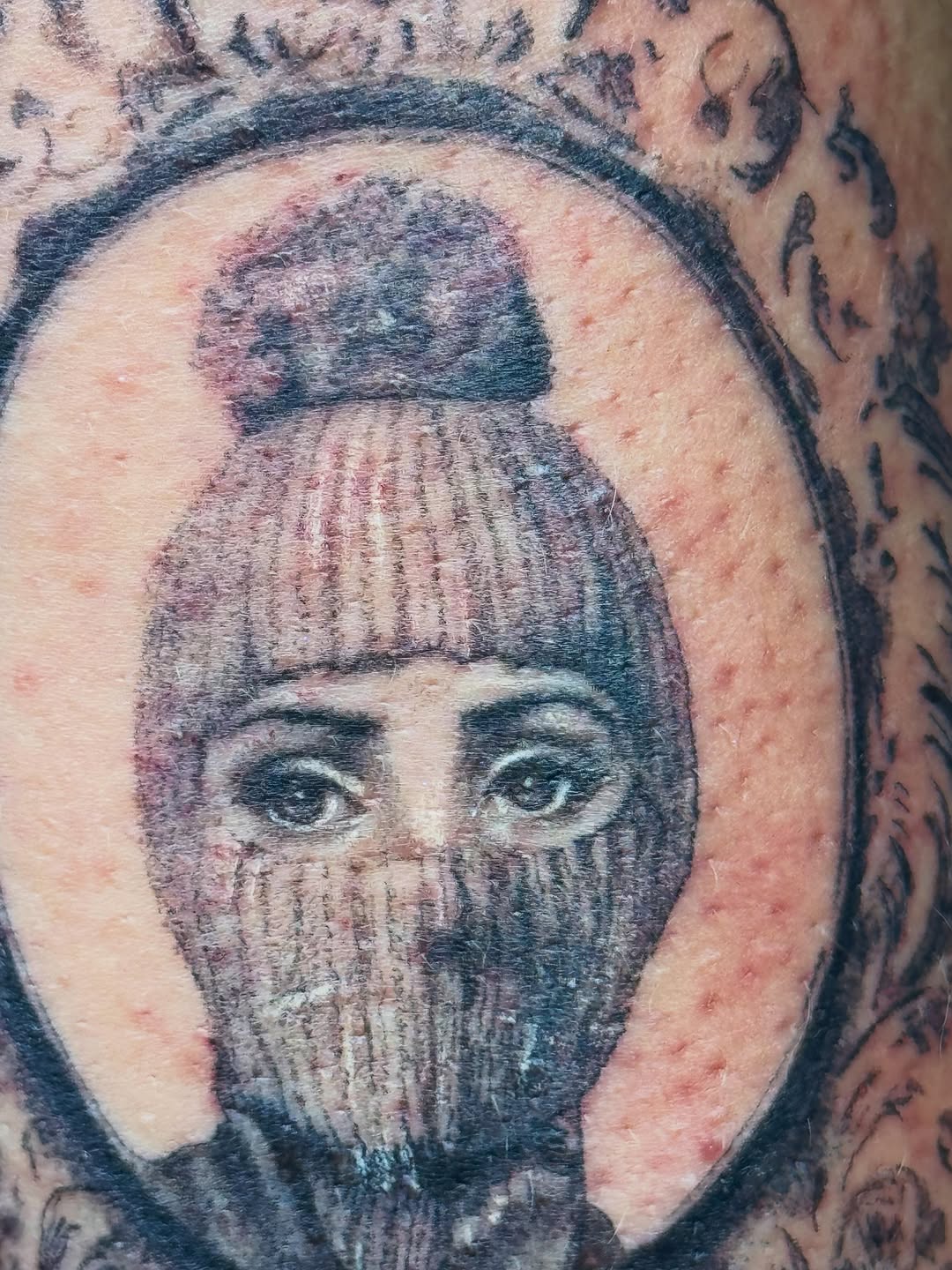 Tattoo by @avas.aesthetics__ — realism, black_and_grey