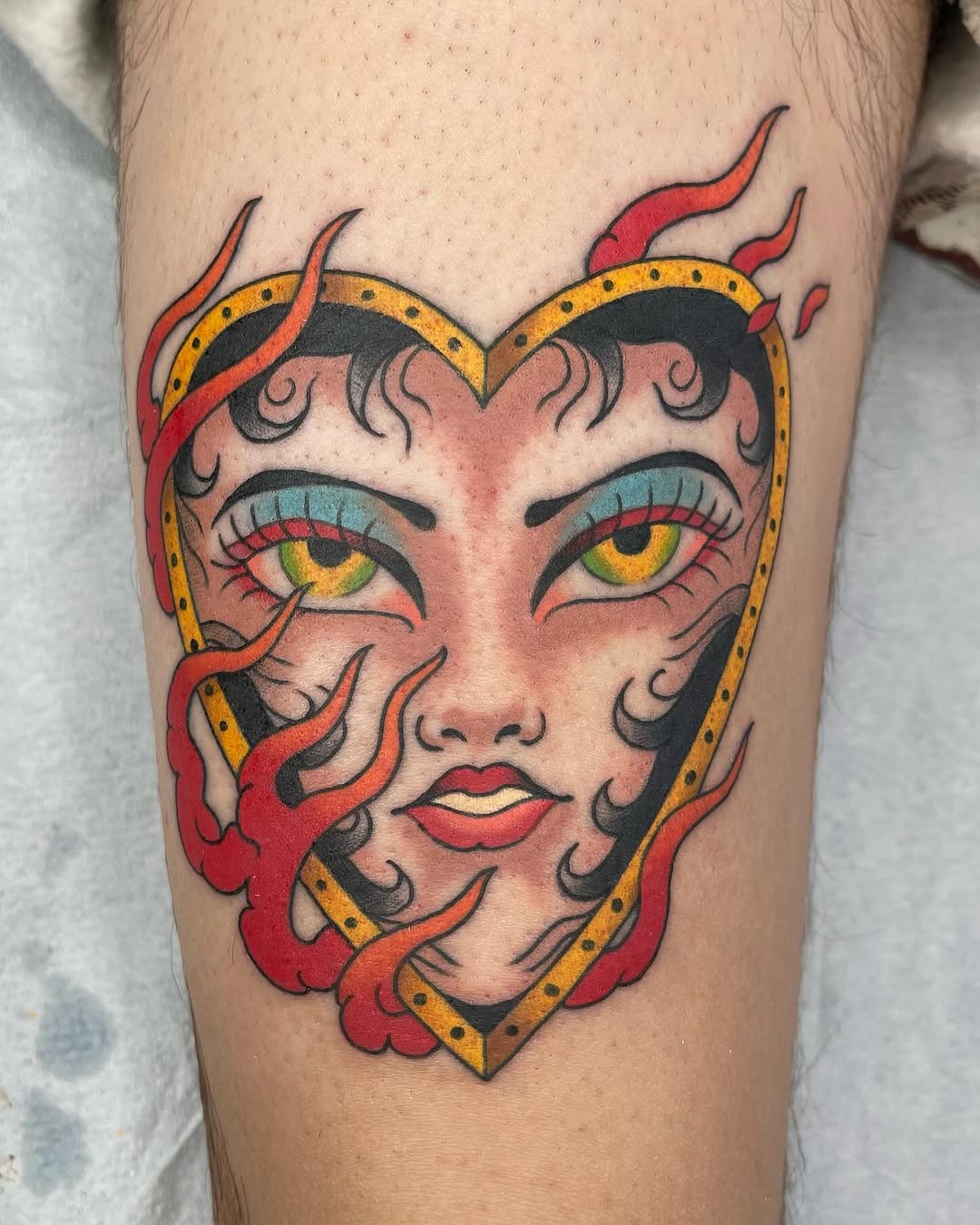 Tattoo by @haydenhoketattoo β american_traditional