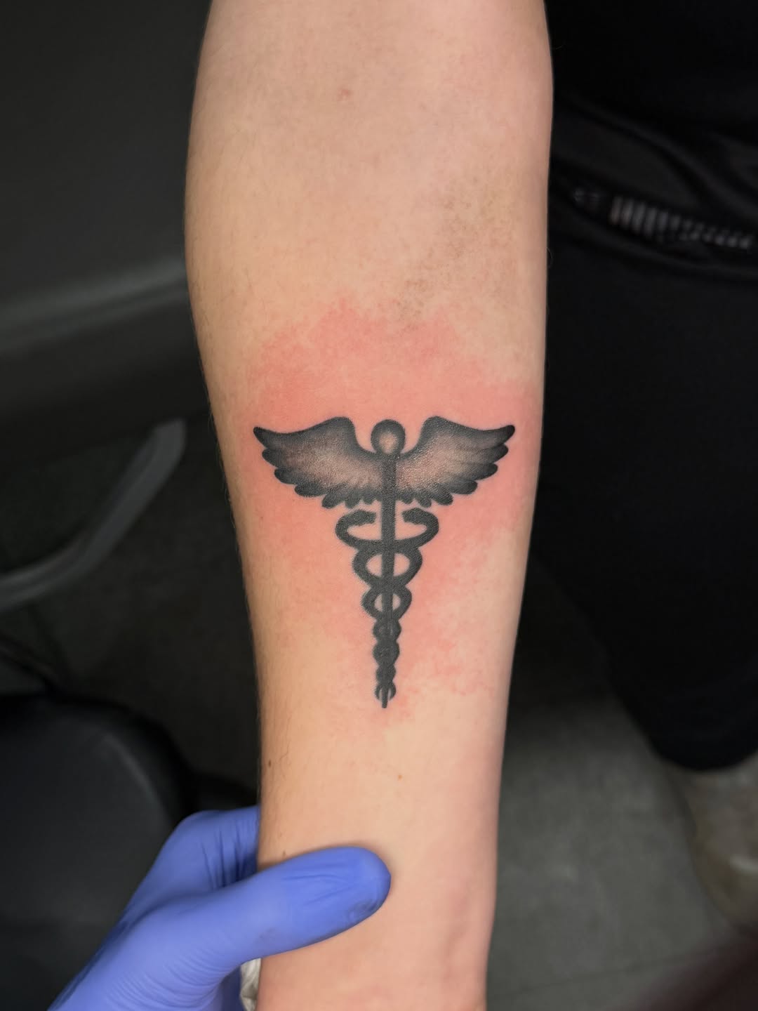 Tattoo by @sketched18 — black_and_grey