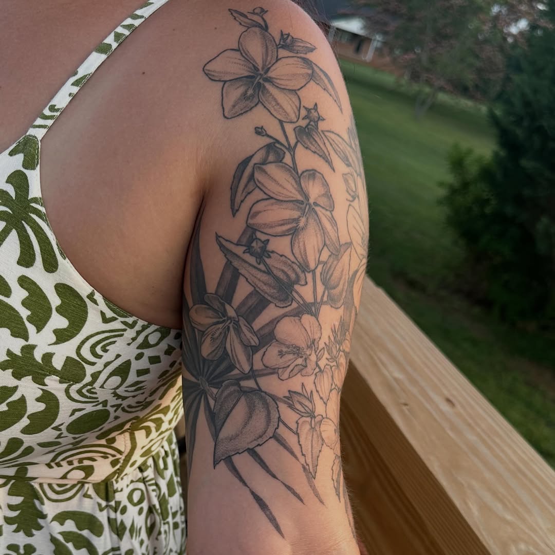 Tattoo by @ink.by.brooke — black_and_grey, realism