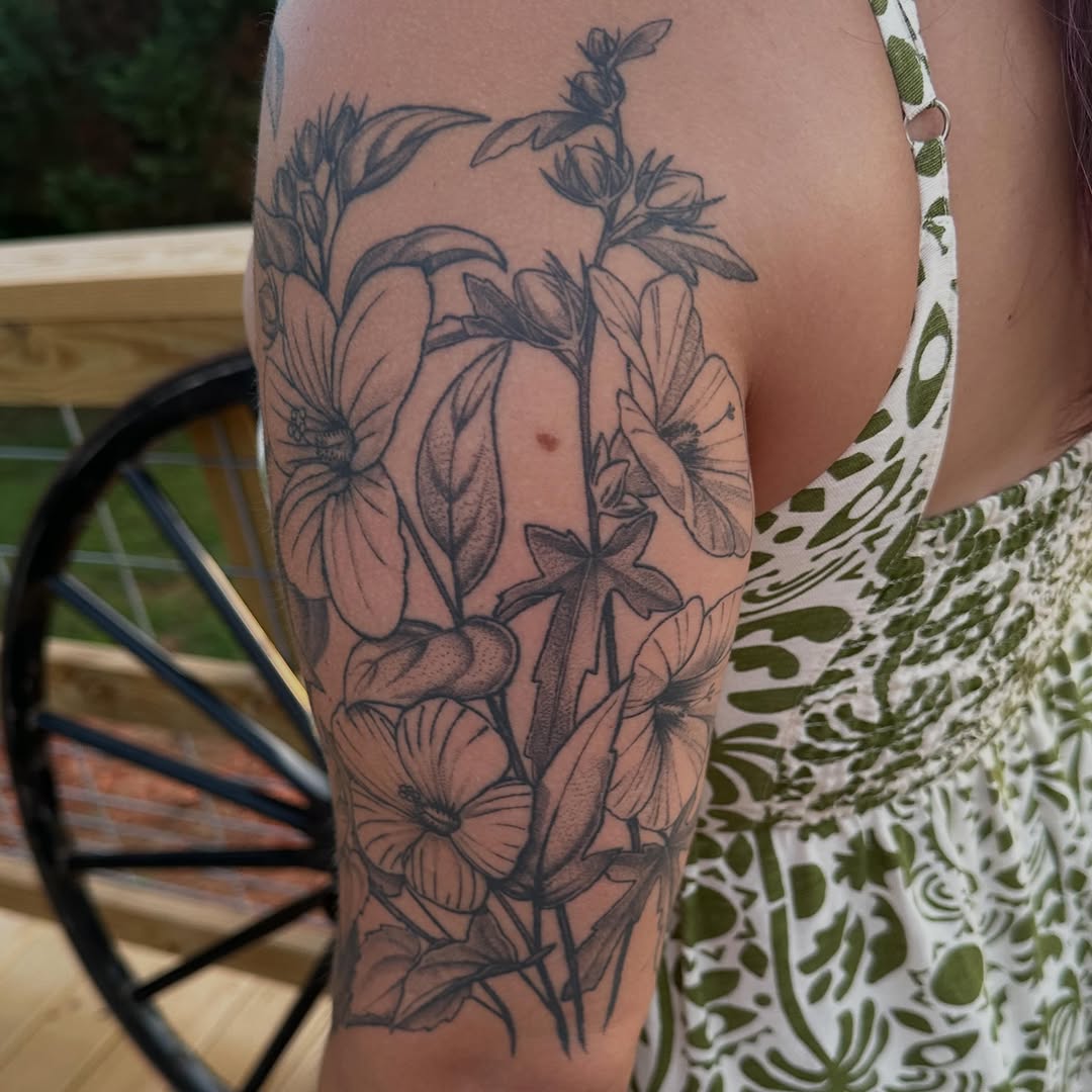 Tattoo by @ink.by.brooke — black_and_grey, realism