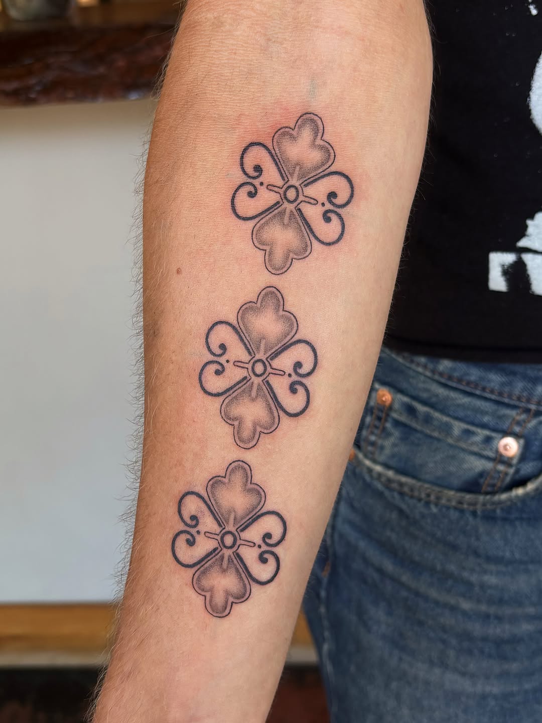 Tattoo by @abigailtattoos — black_and_grey, ornamental