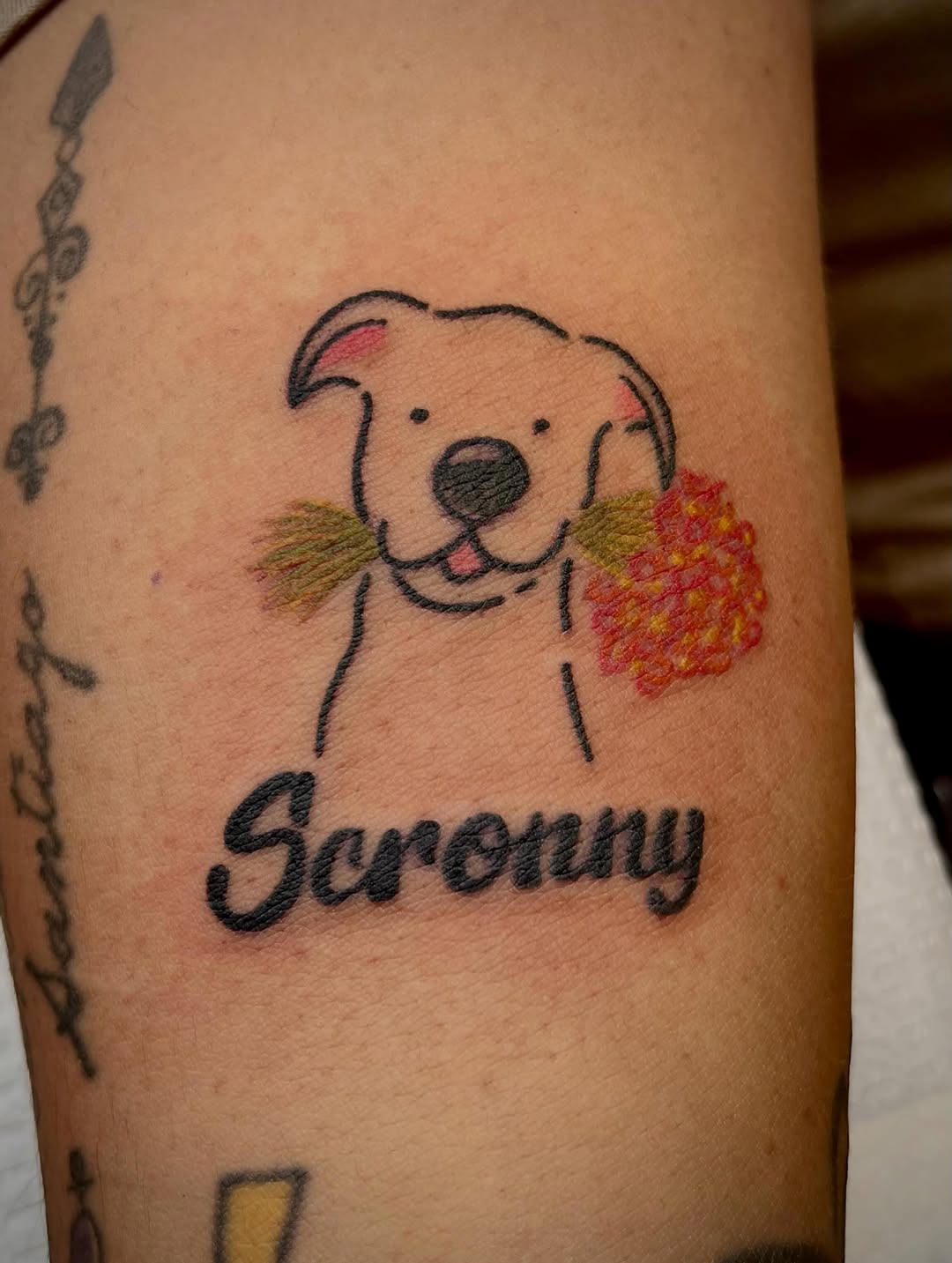 Tattoo by @k_bucktattoos — lettering_script