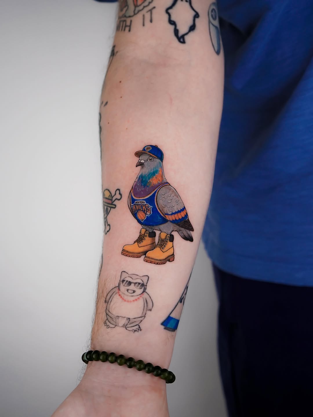 Tattoo by @falcontattooist — new_school