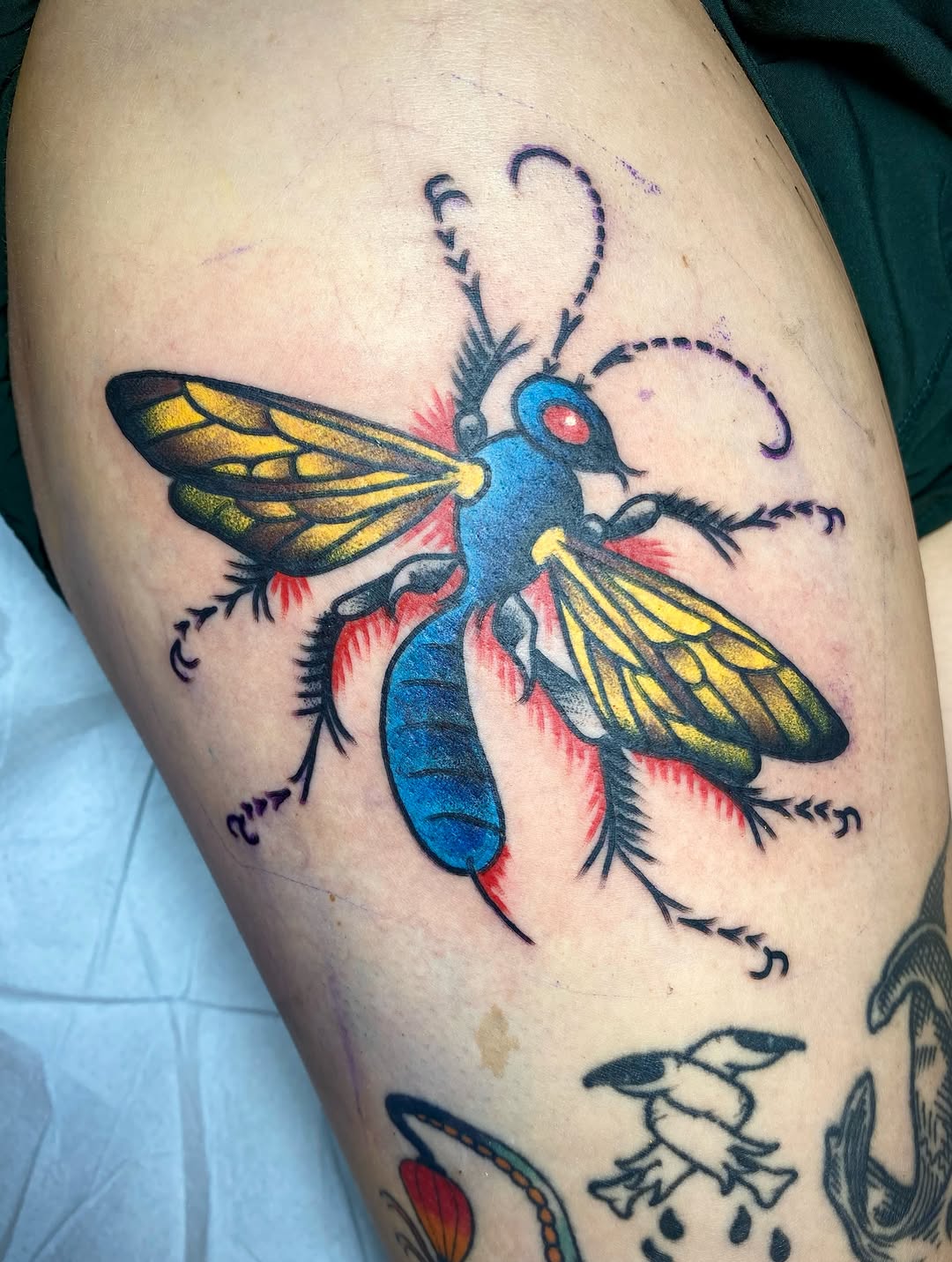 Tattoo by @painless_jack — new_school