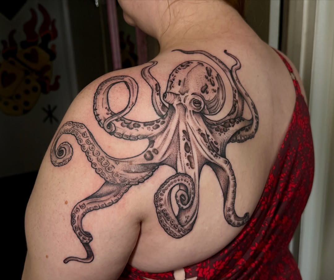 Tattoo by @veltattoos — black_and_grey, realism