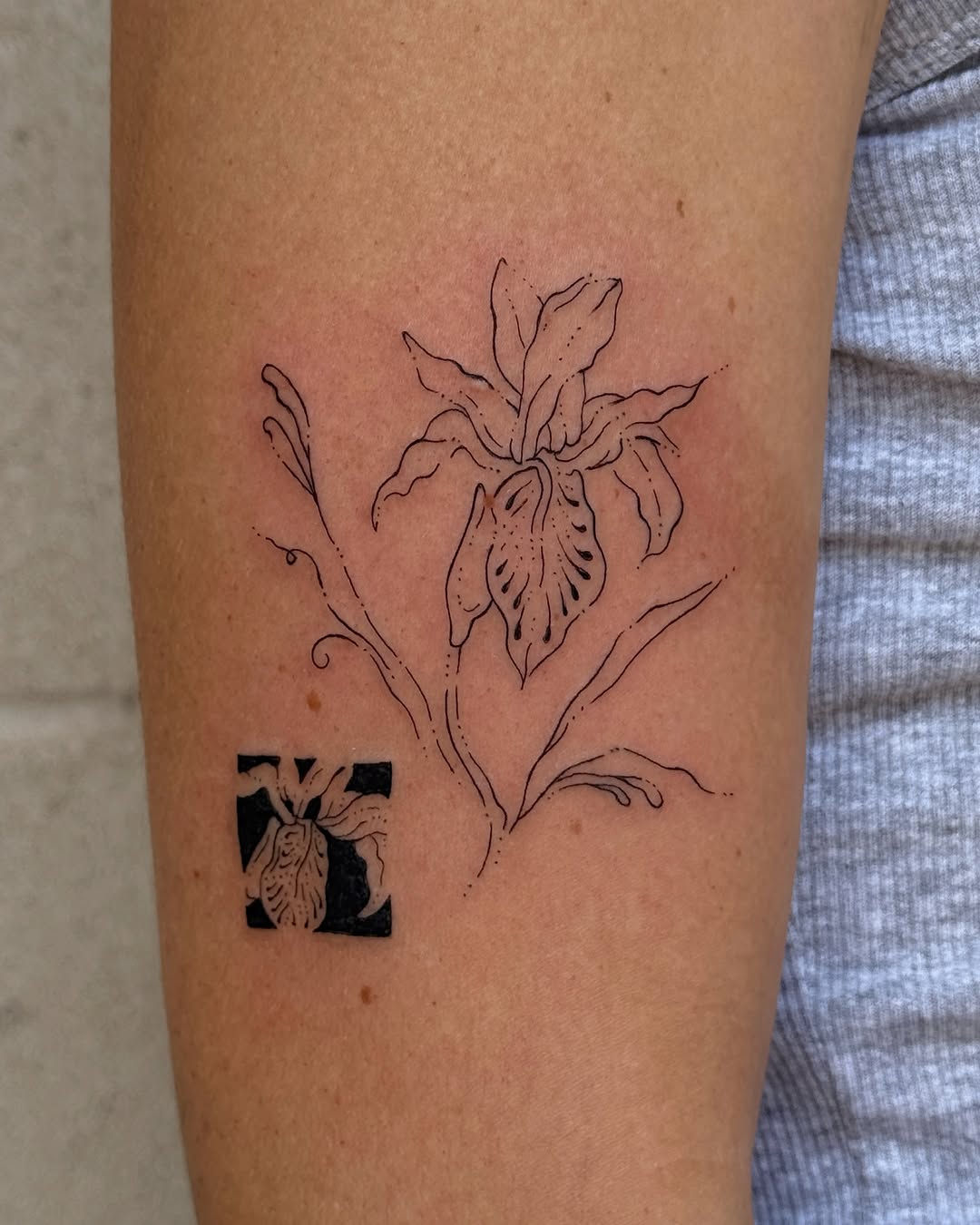 Tattoo by @inky_apricot — fine_line