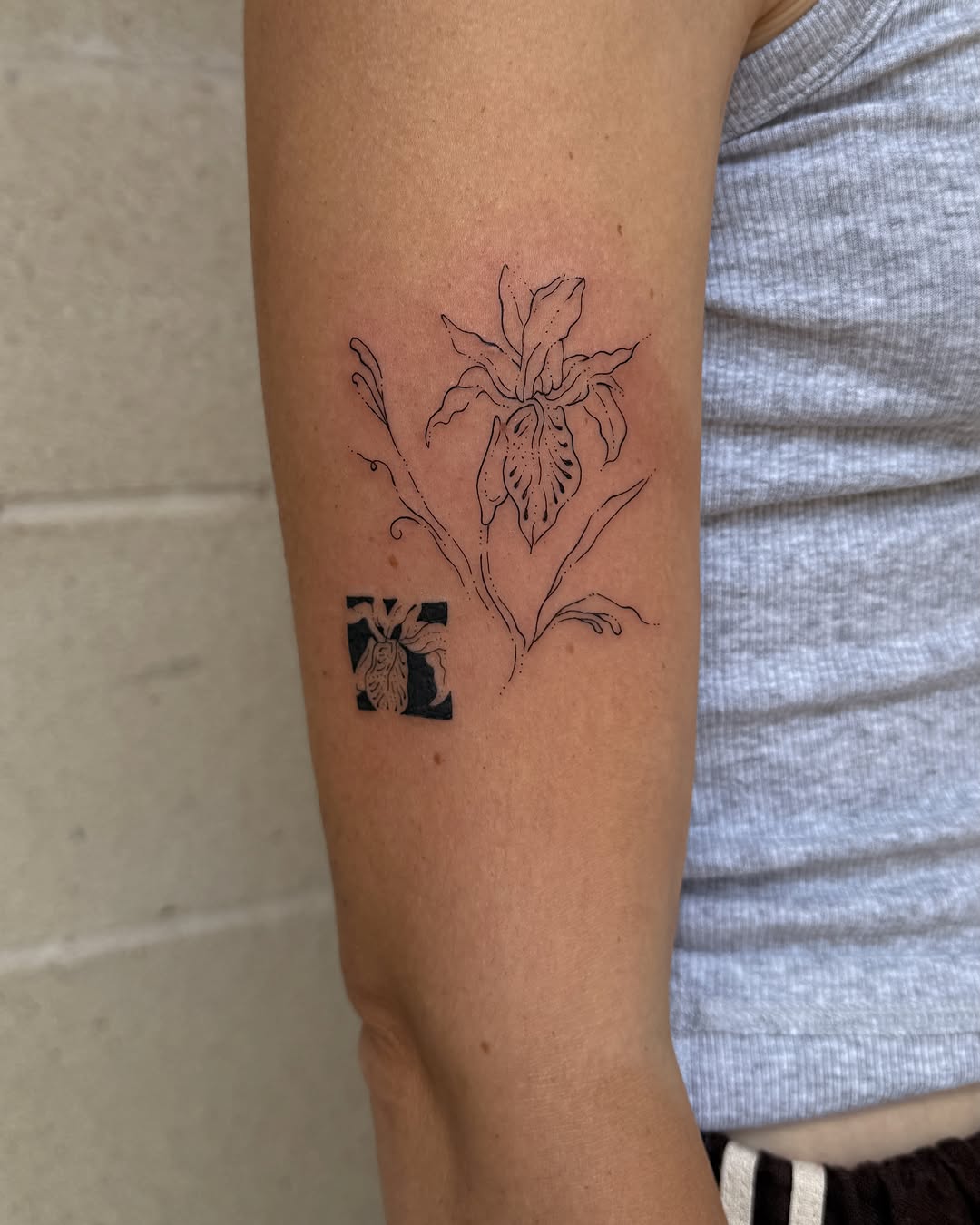 Tattoo by @inky_apricot — fine_line