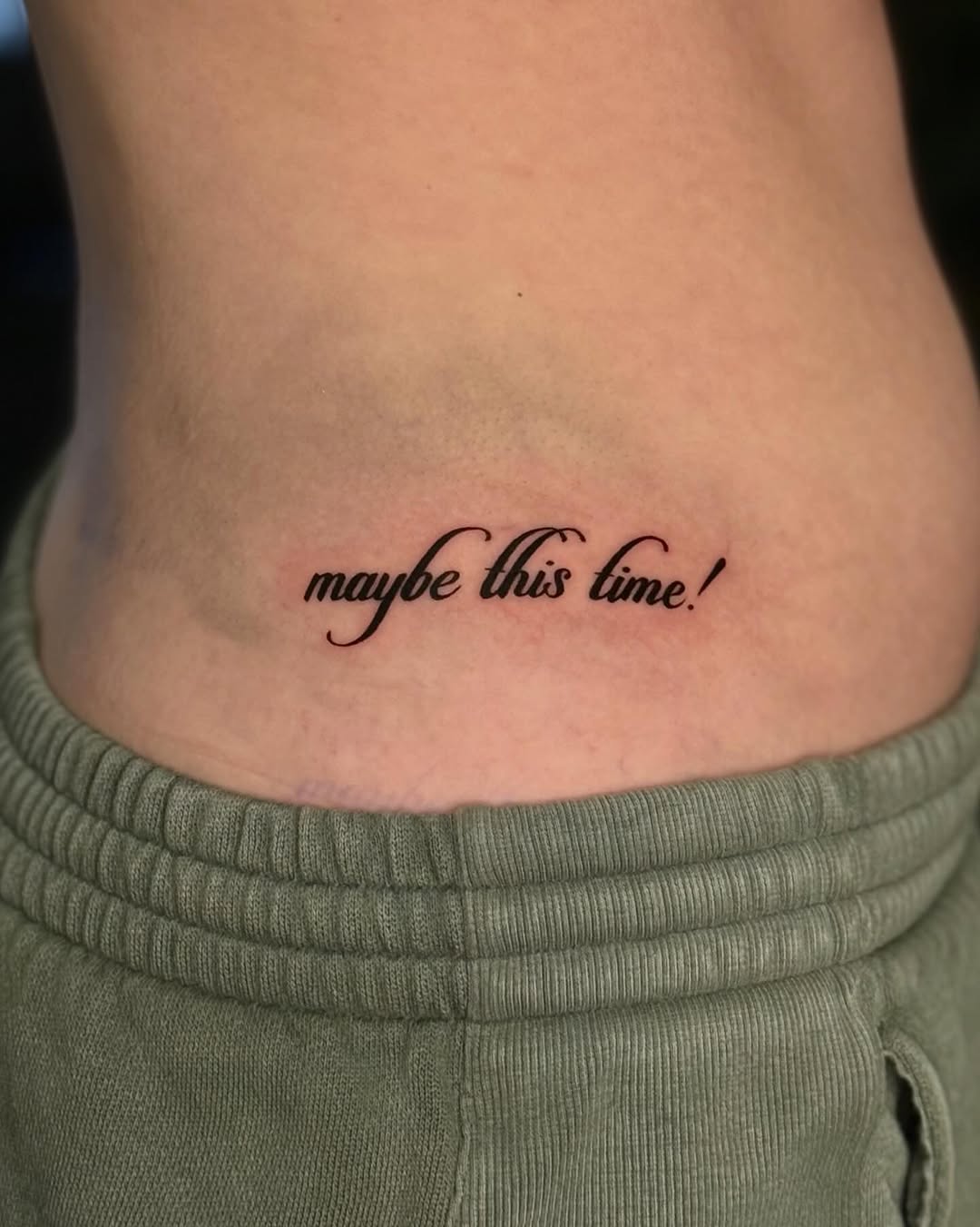 Tattoo by @scottmakesart — lettering_script, fine_line