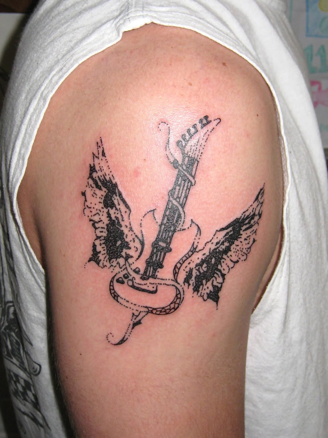 Tattoo by @whatisheavenlike — black_and_grey, illustrative