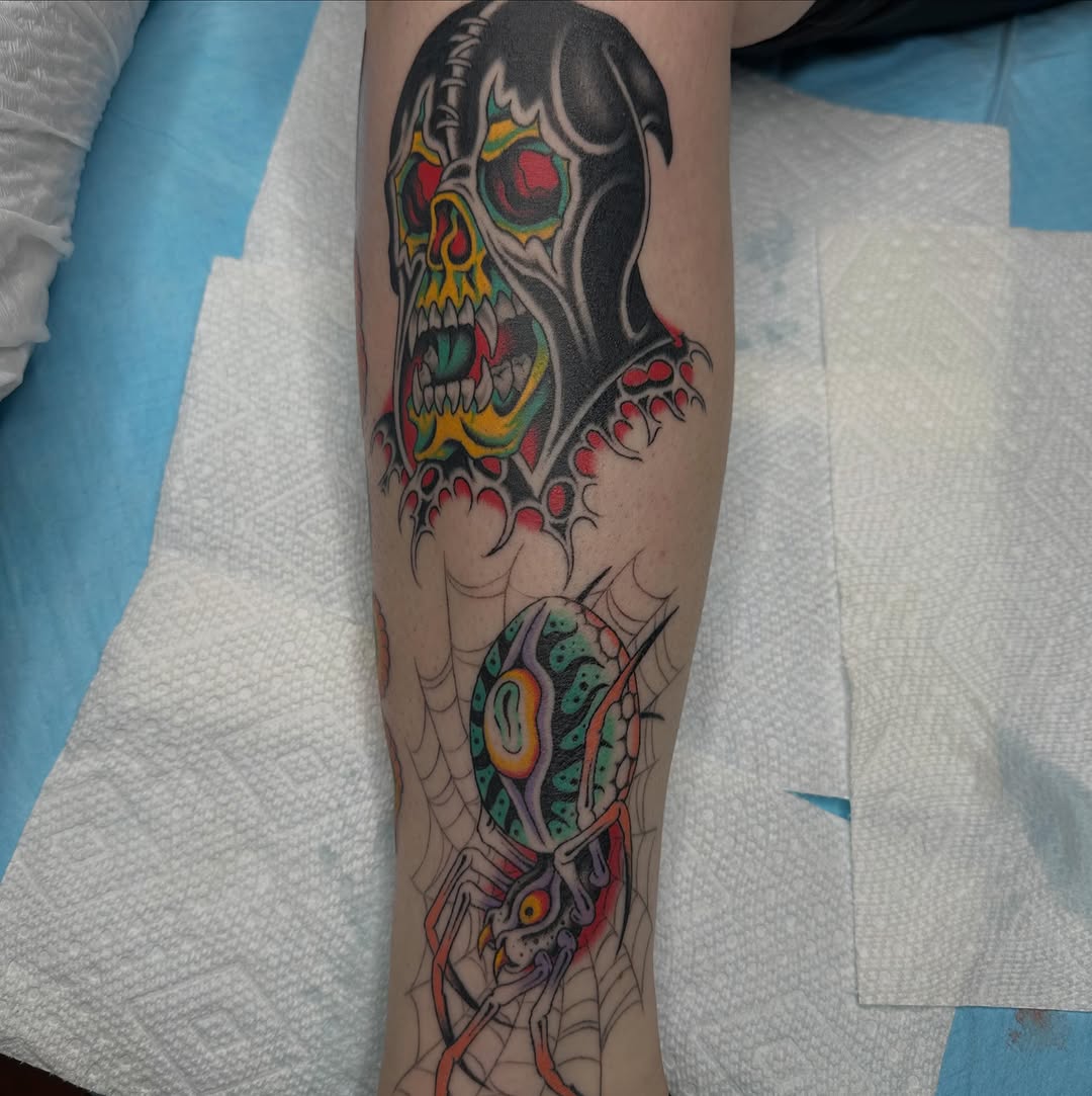 Tattoo by @austinmurfitttattoos — american_traditional, neo_traditional