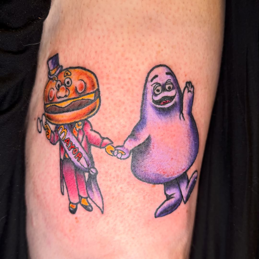 Tattoo by @erh_mer_gerd โ illustrative, new_school