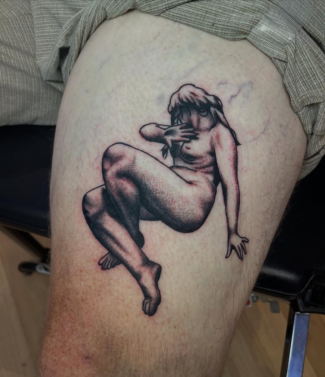 Tattoo by @marquiwatling — realism, black_and_grey