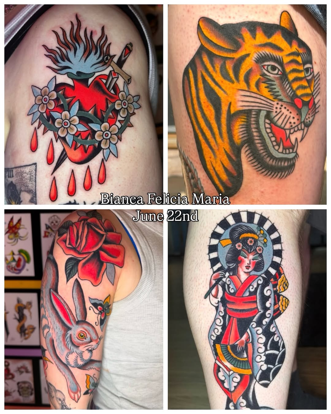 Tattoo by @biancafeliciamaria — american_traditional, illustrative