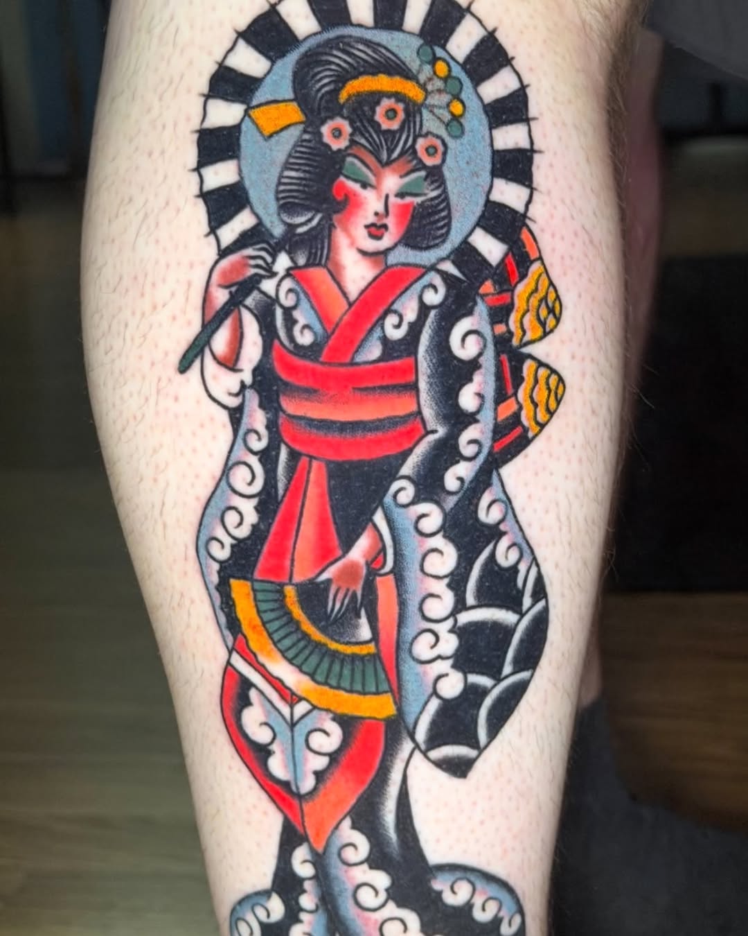 Tattoo by @biancafeliciamaria — american_traditional, japanese_irezumi