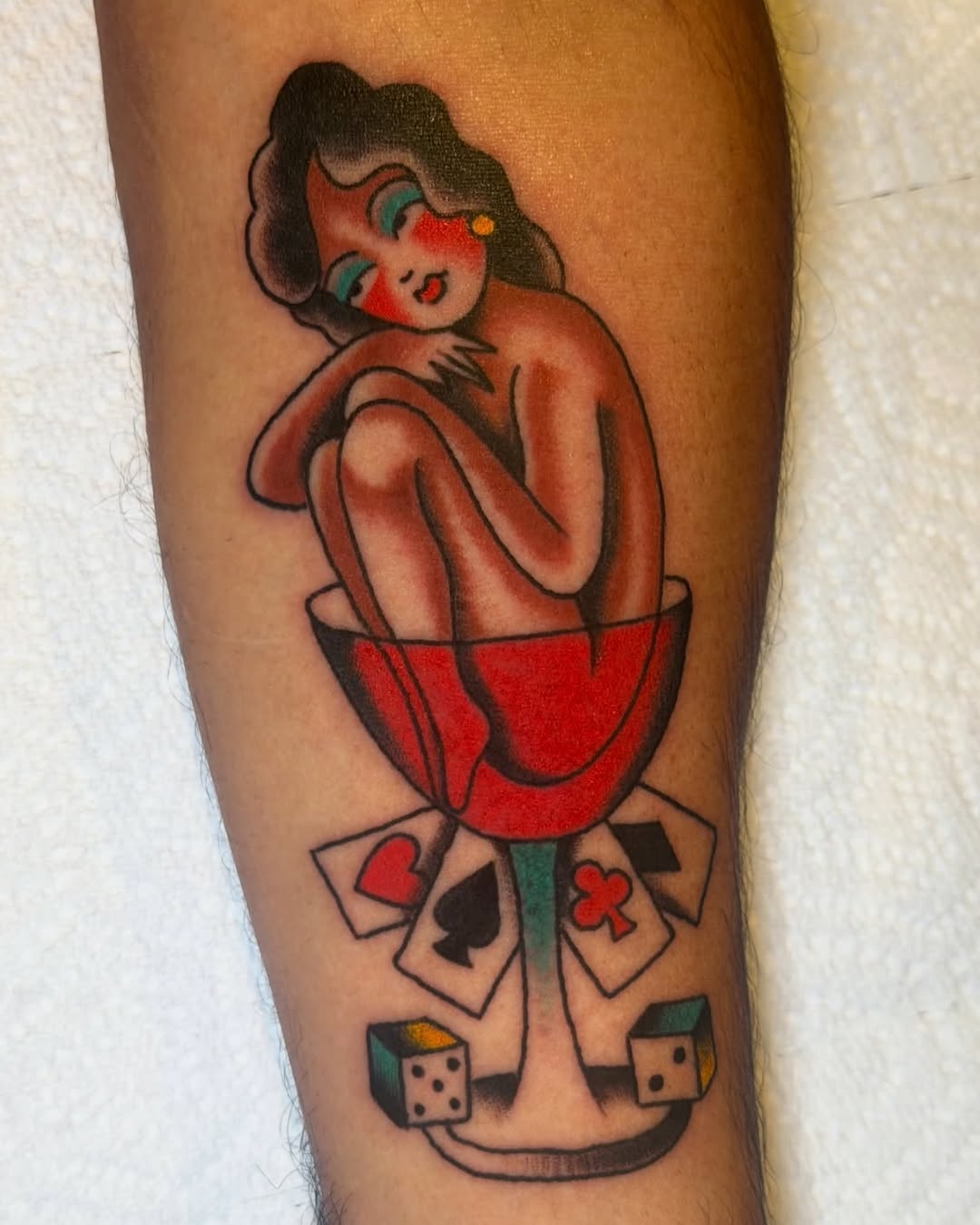Tattoo by @biancafeliciamaria — american_traditional, illustrative