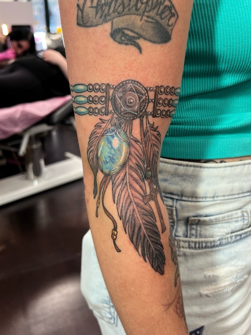 Tattoo by @lilylaurilatattoos β realism, black_and_grey
