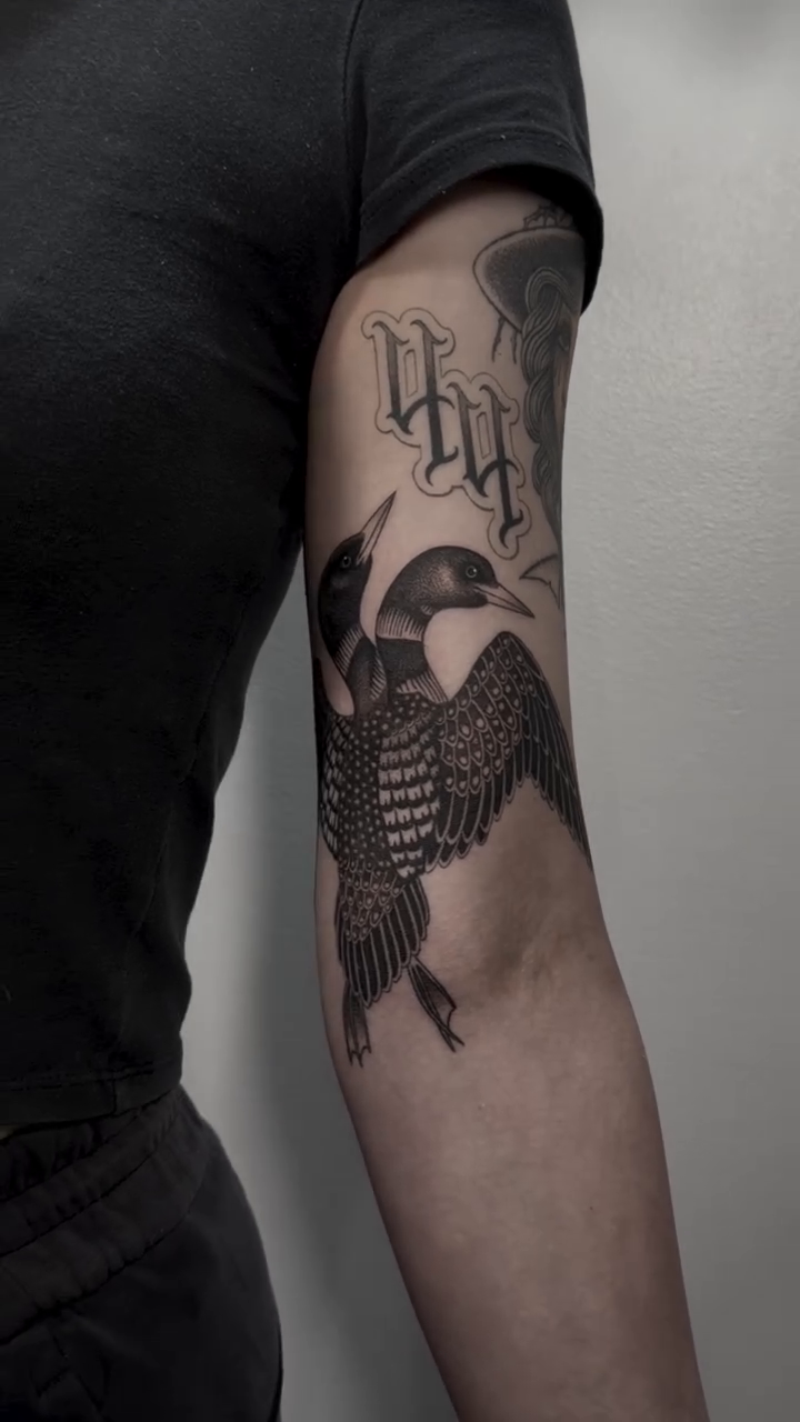 Tattoo by @zakbrochutattoo โ black_and_grey