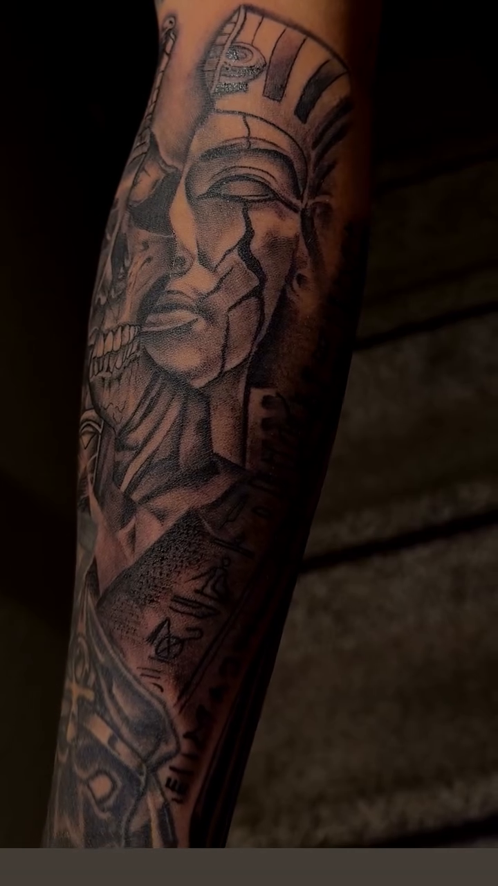 Tattoo by @tattoosbymyles โ black_and_grey, realism