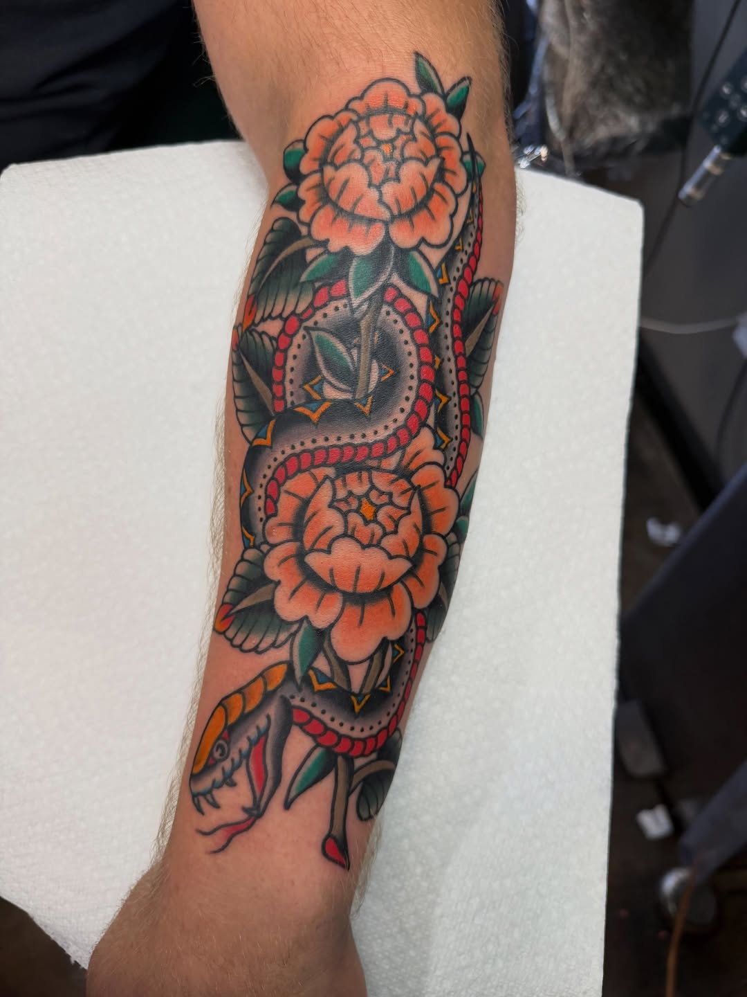 Tattoo by @tattoosbychrismikesell — american_traditional, illustrative
