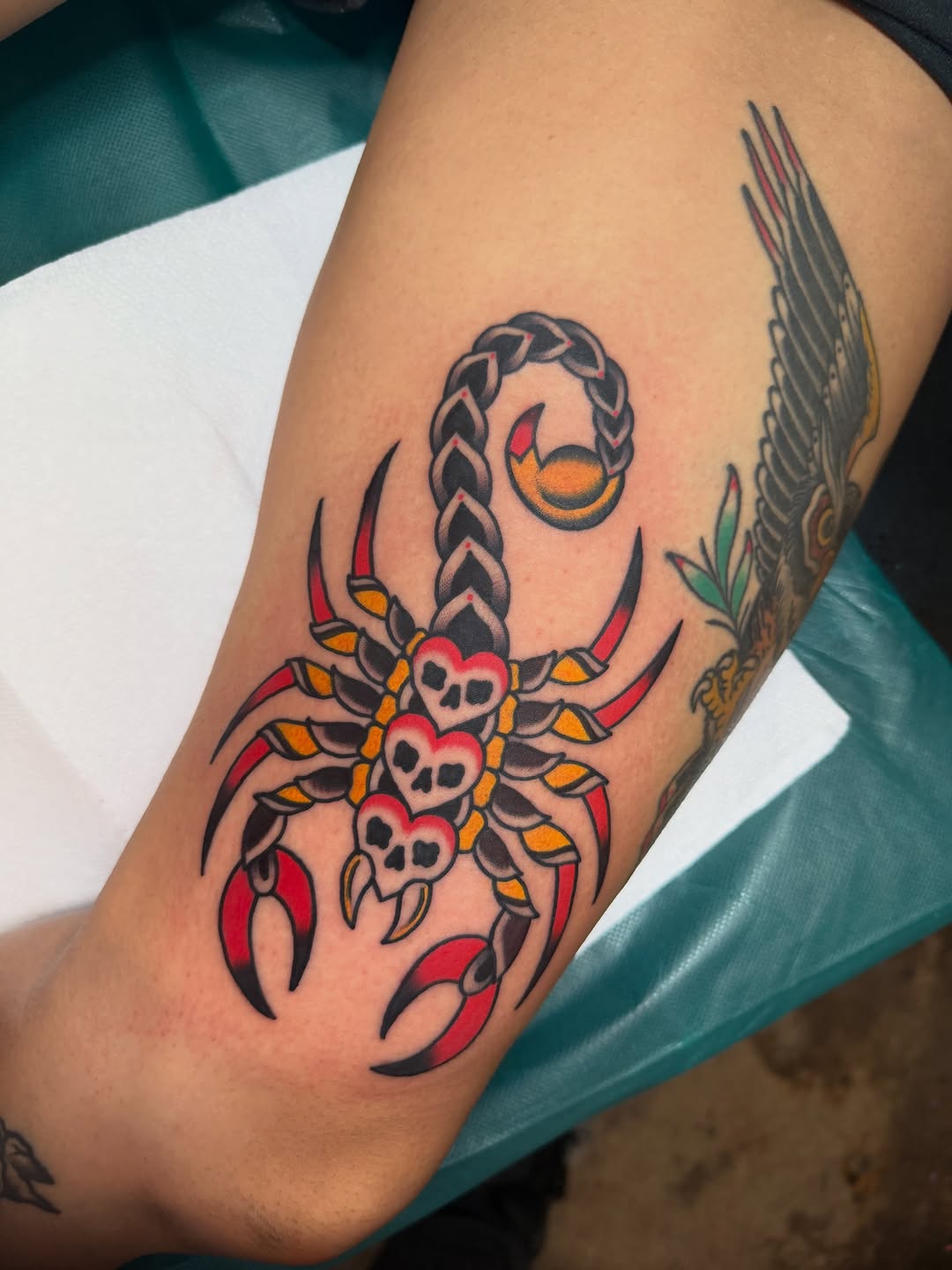 Tattoo by @tattoosbychrismikesell — american_traditional, illustrative
