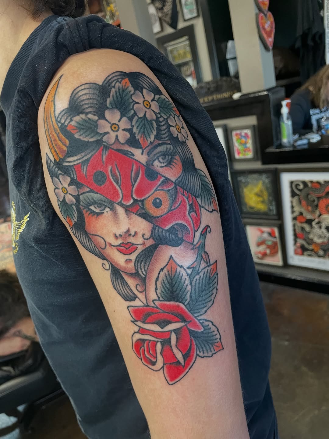 Tattoo by @tattoosbychrismikesell — american_traditional, illustrative
