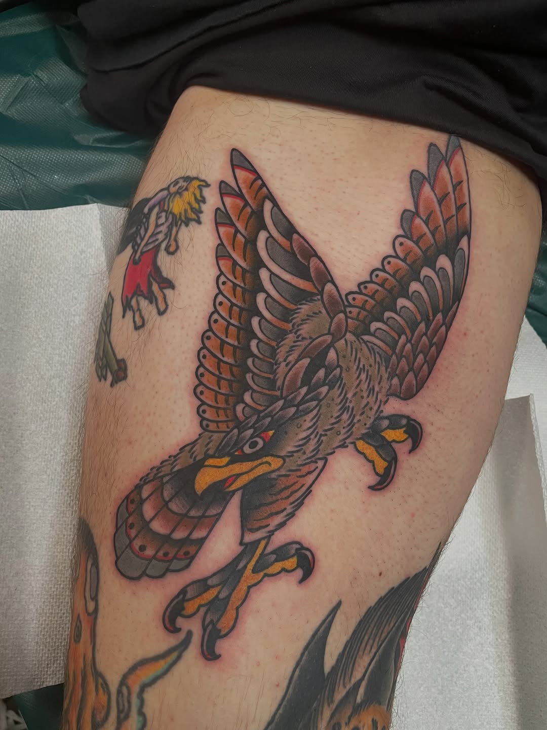 Tattoo by @tattoosbychrismikesell — american_traditional, illustrative